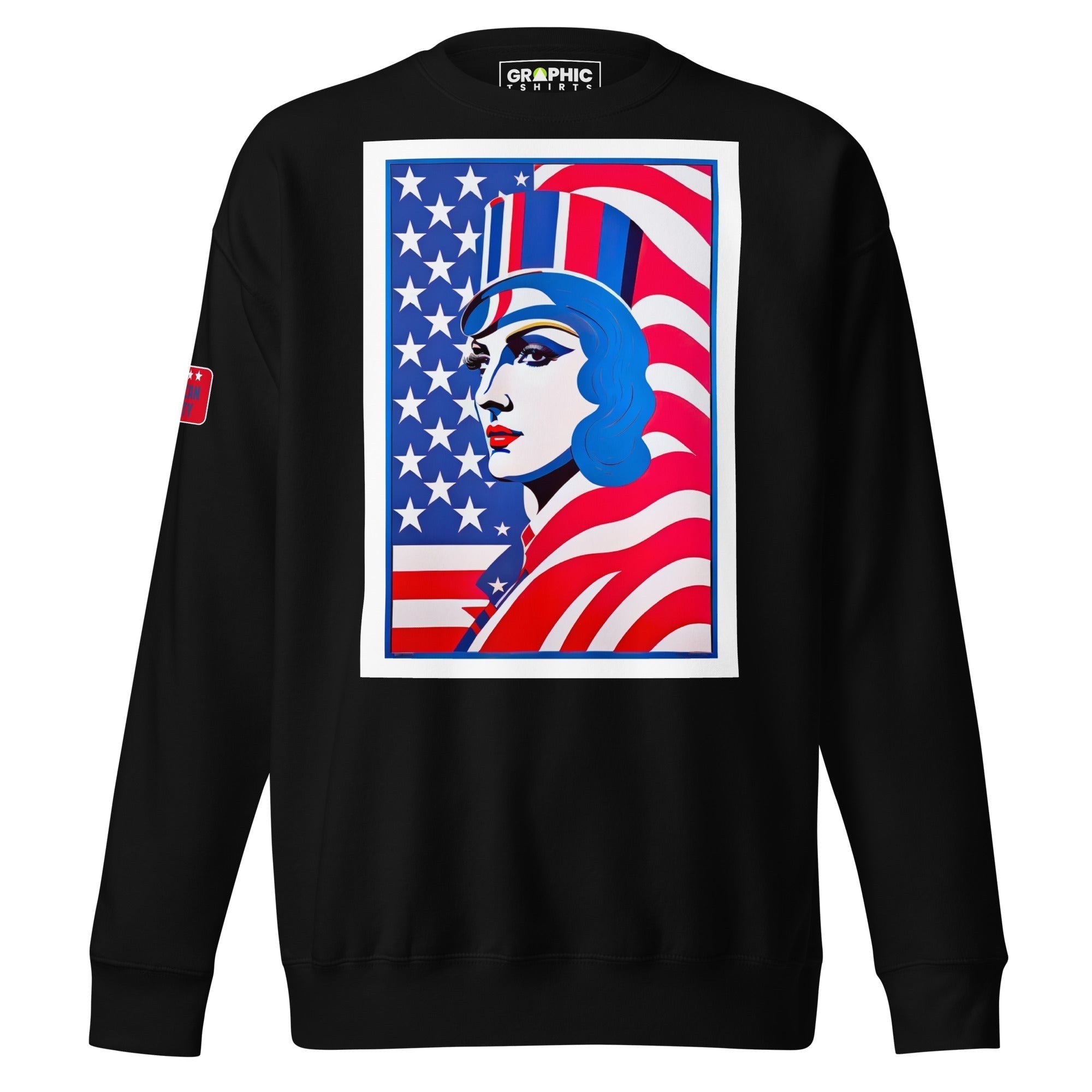 Unisex Premium Sweatshirt - American Liberty Series v.9 - GRAPHIC T-SHIRTS