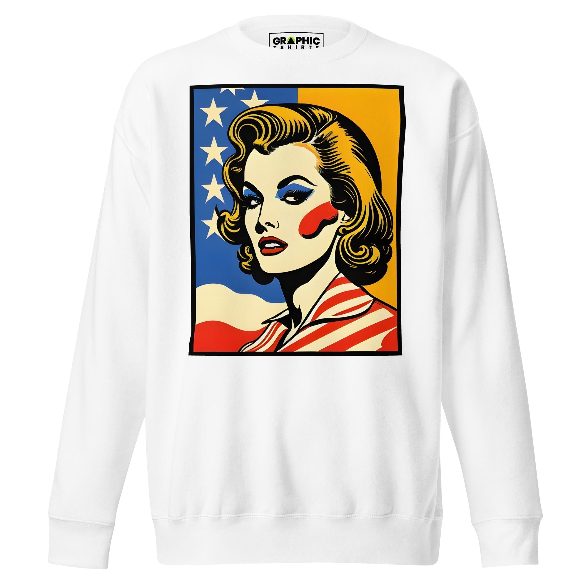 Unisex Premium Sweatshirt - Americana Series v.35 - GRAPHIC T-SHIRTS