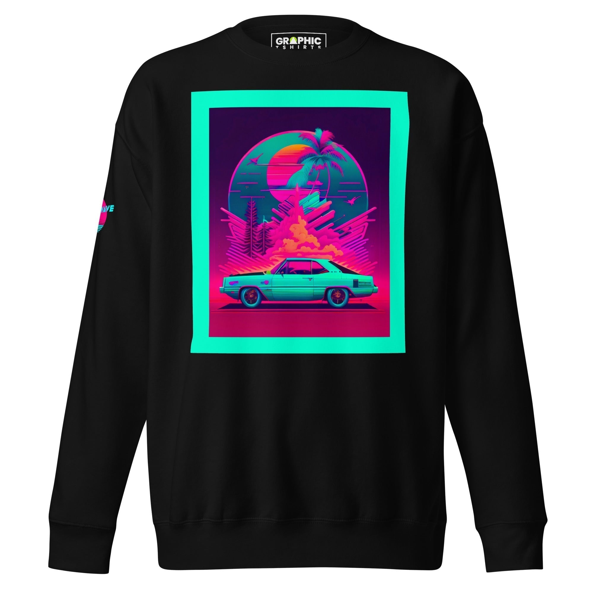 Unisex Premium Sweatshirt - Vaporwave Series v.19 - GRAPHIC T-SHIRTS