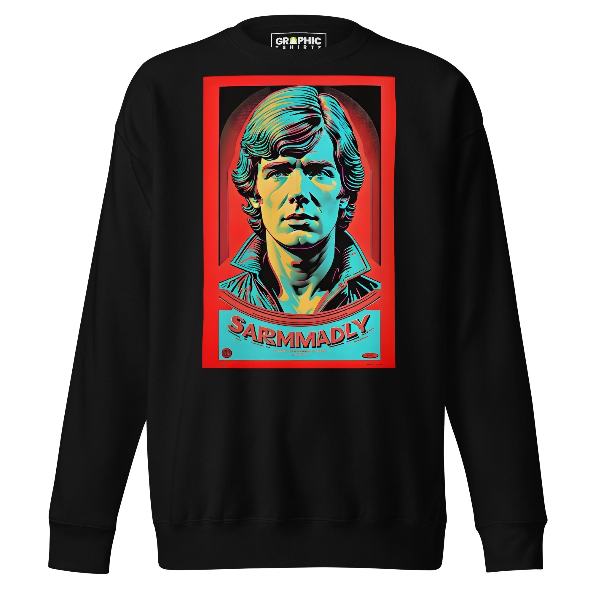 Unisex Premium Sweatshirt - Vintage American Superstar Series v.1 - GRAPHIC T-SHIRTS