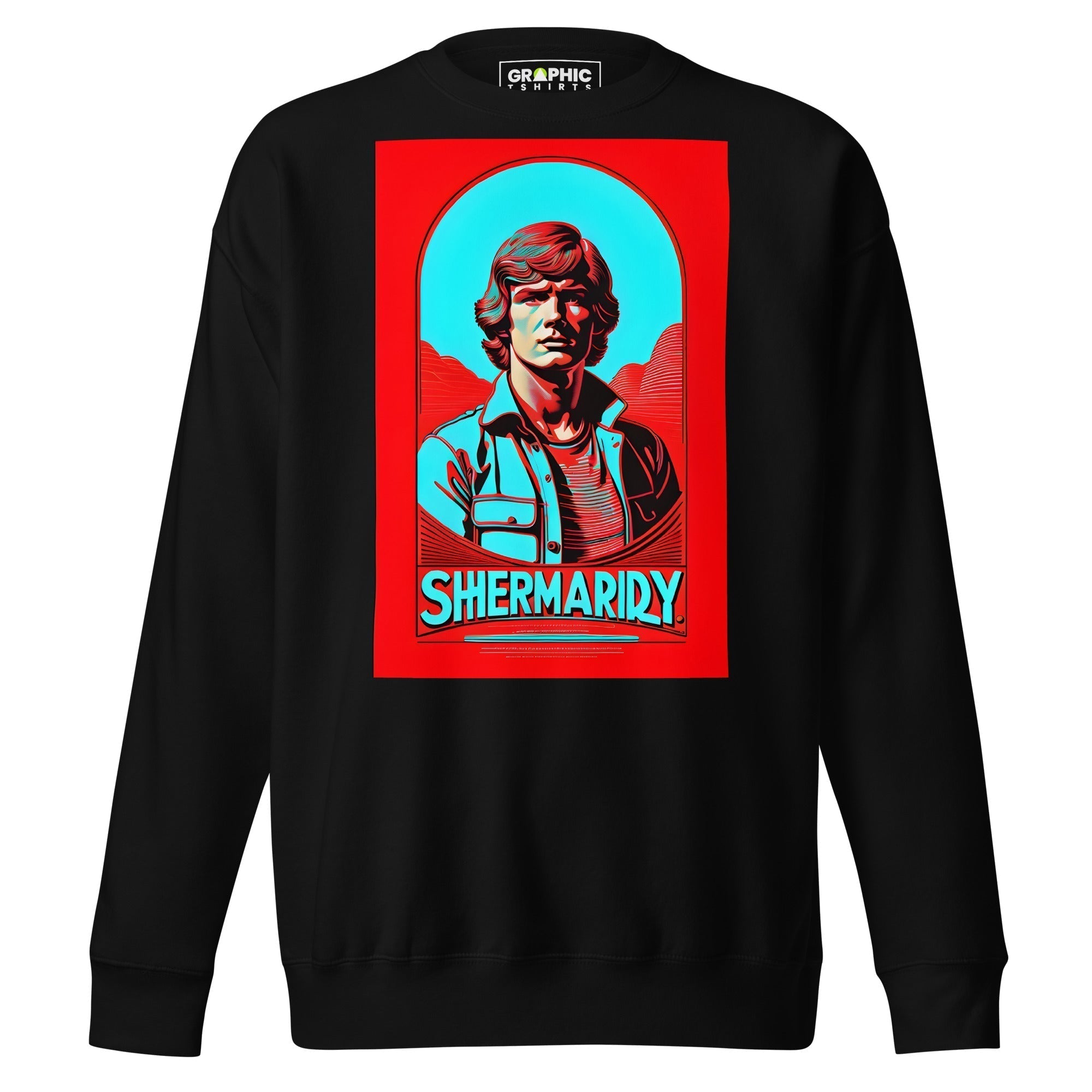 Unisex Premium Sweatshirt - Vintage American Superstar Series v.6 - GRAPHIC T-SHIRTS