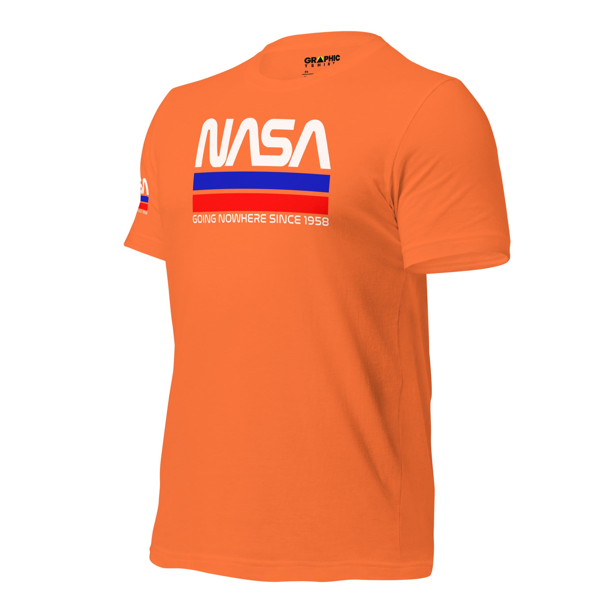 Men's Crew Neck T-Shirt - NASA Going Nowhere Since 1958 - GRAPHIC T-SHIRTS