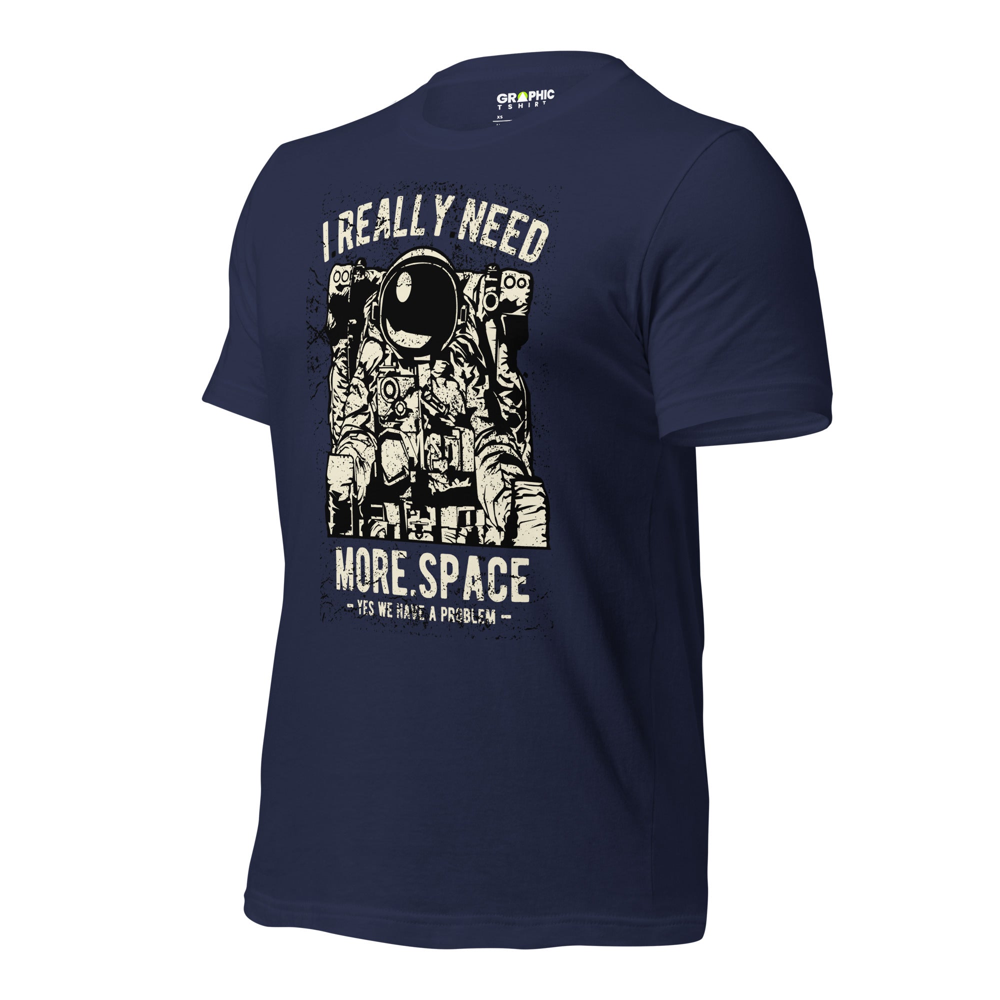 Men's Staple T-Shirt - I Really Need More Space Yes We Have A Problem - GRAPHIC T-SHIRTS