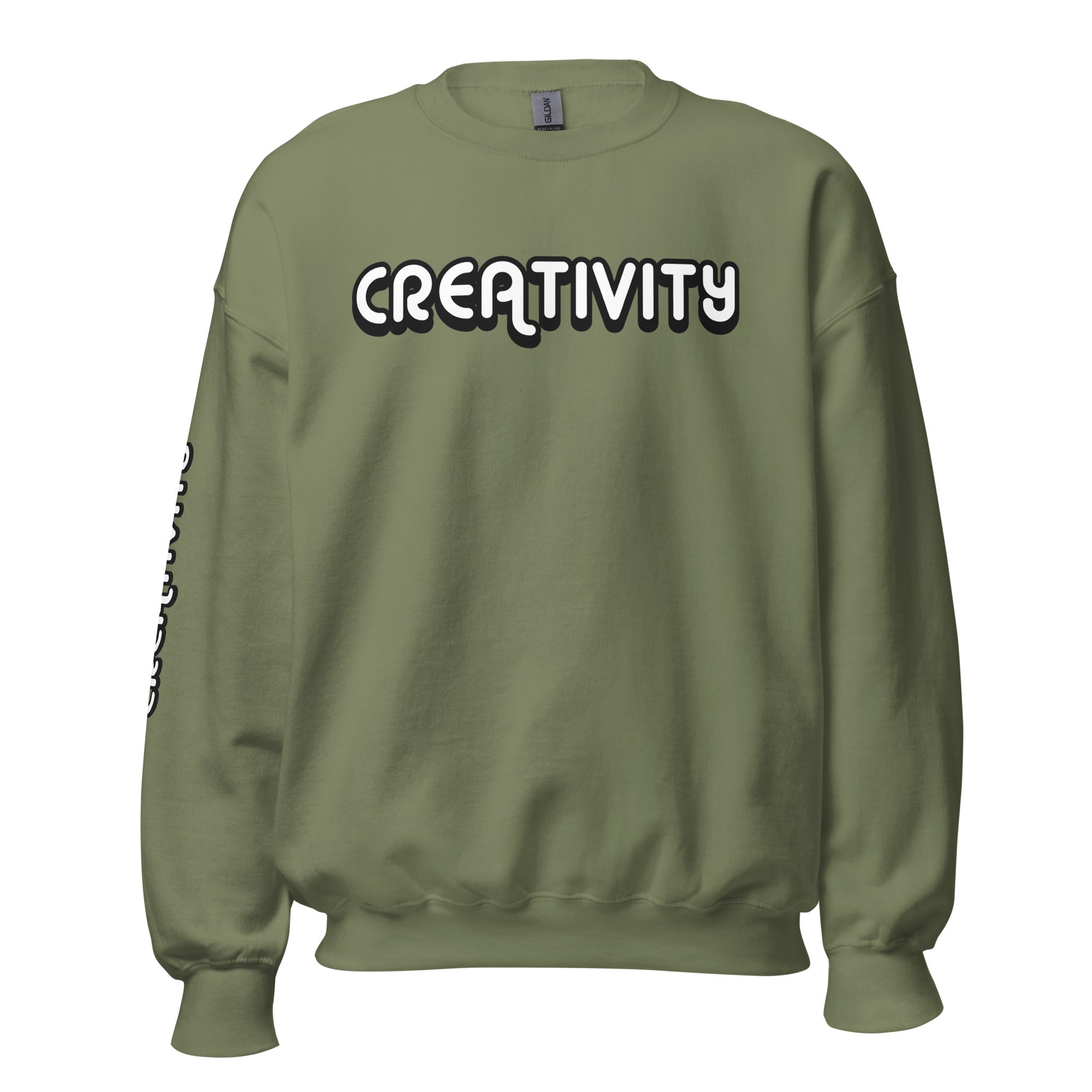Unisex Crew Neck Sweatshirt - Creativity - GRAPHIC T-SHIRTS