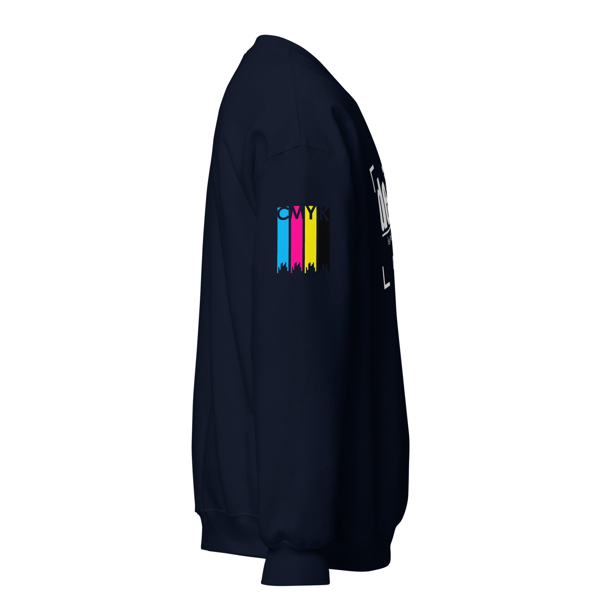 Unisex Crew Neck Sweatshirt - Design Is Thinking Made Visual - GRAPHIC T-SHIRTS