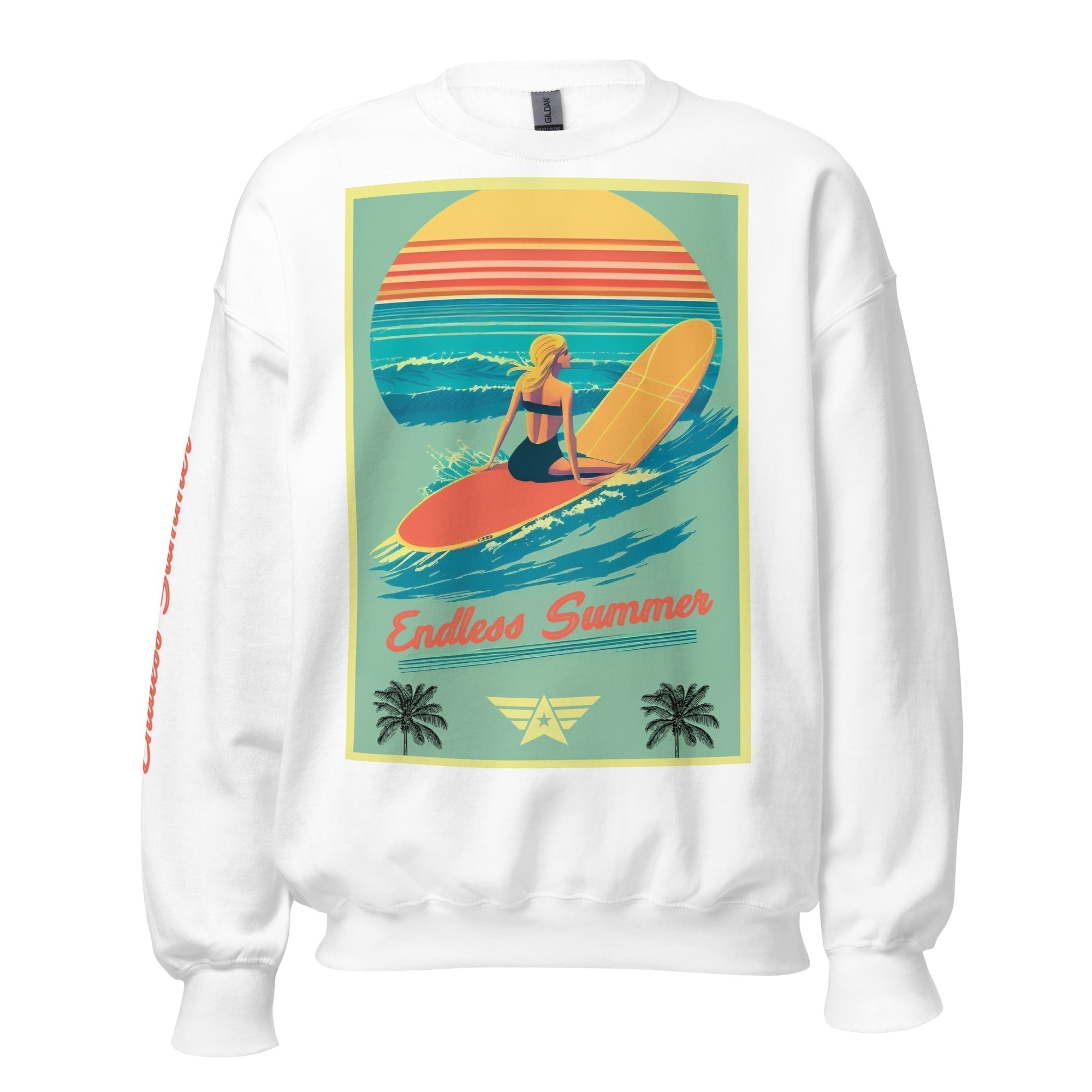 Unisex Crew Neck Sweatshirt - Endless Summer - GRAPHIC T-SHIRTS