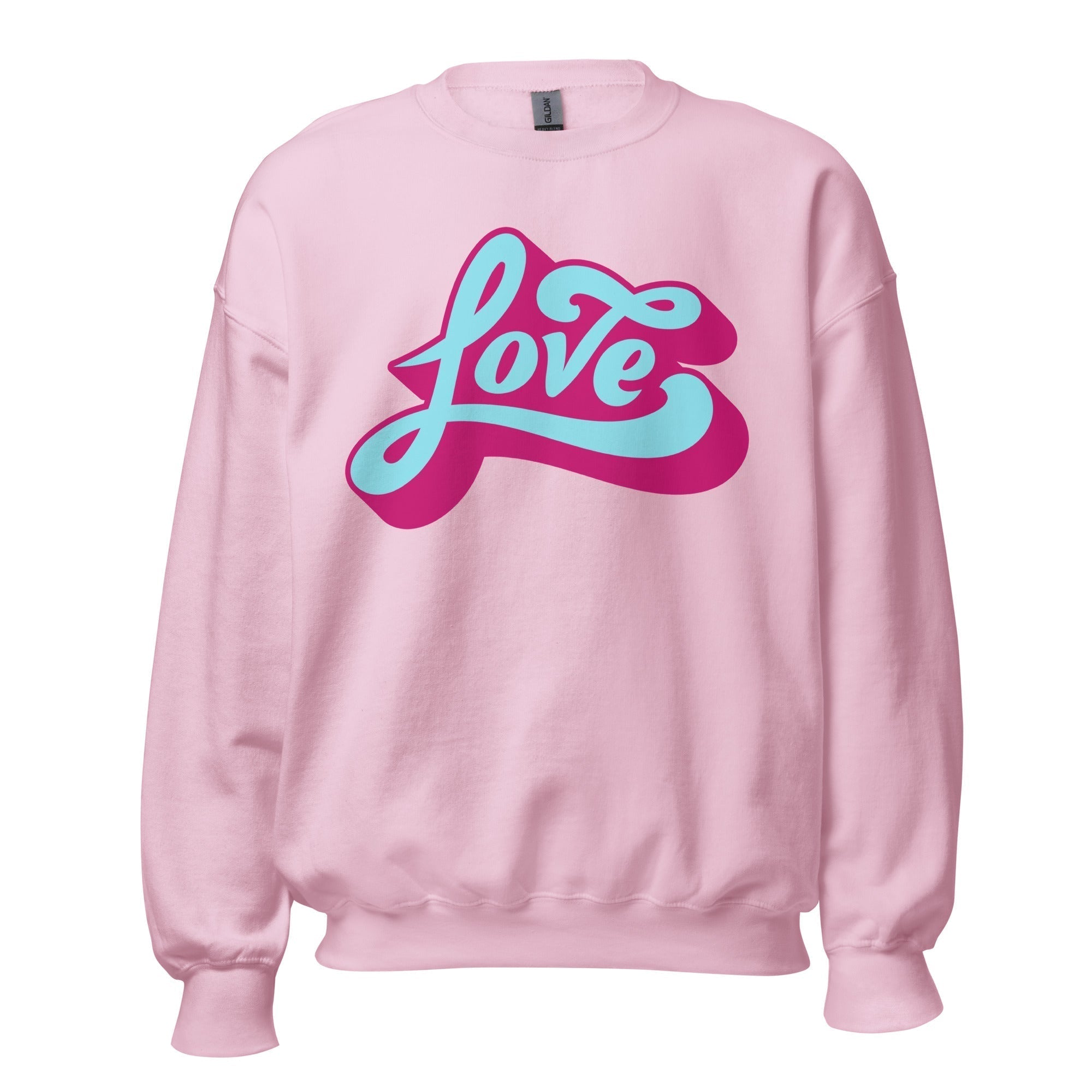 Unisex Crew Neck Sweatshirt - Love - GRAPHIC T-SHIRTS