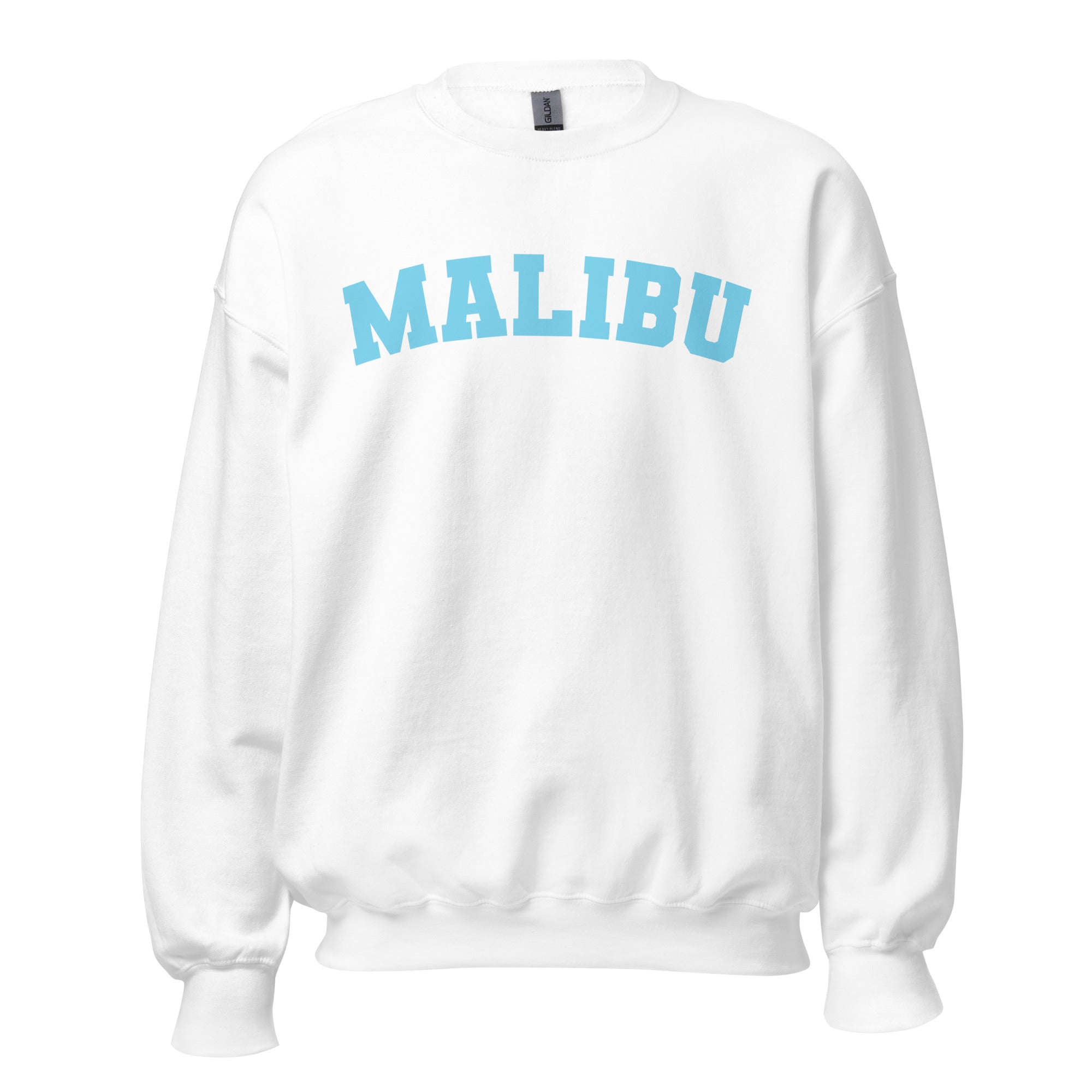 Unisex Crew Neck Sweatshirt - Malibu - GRAPHIC T-SHIRTS