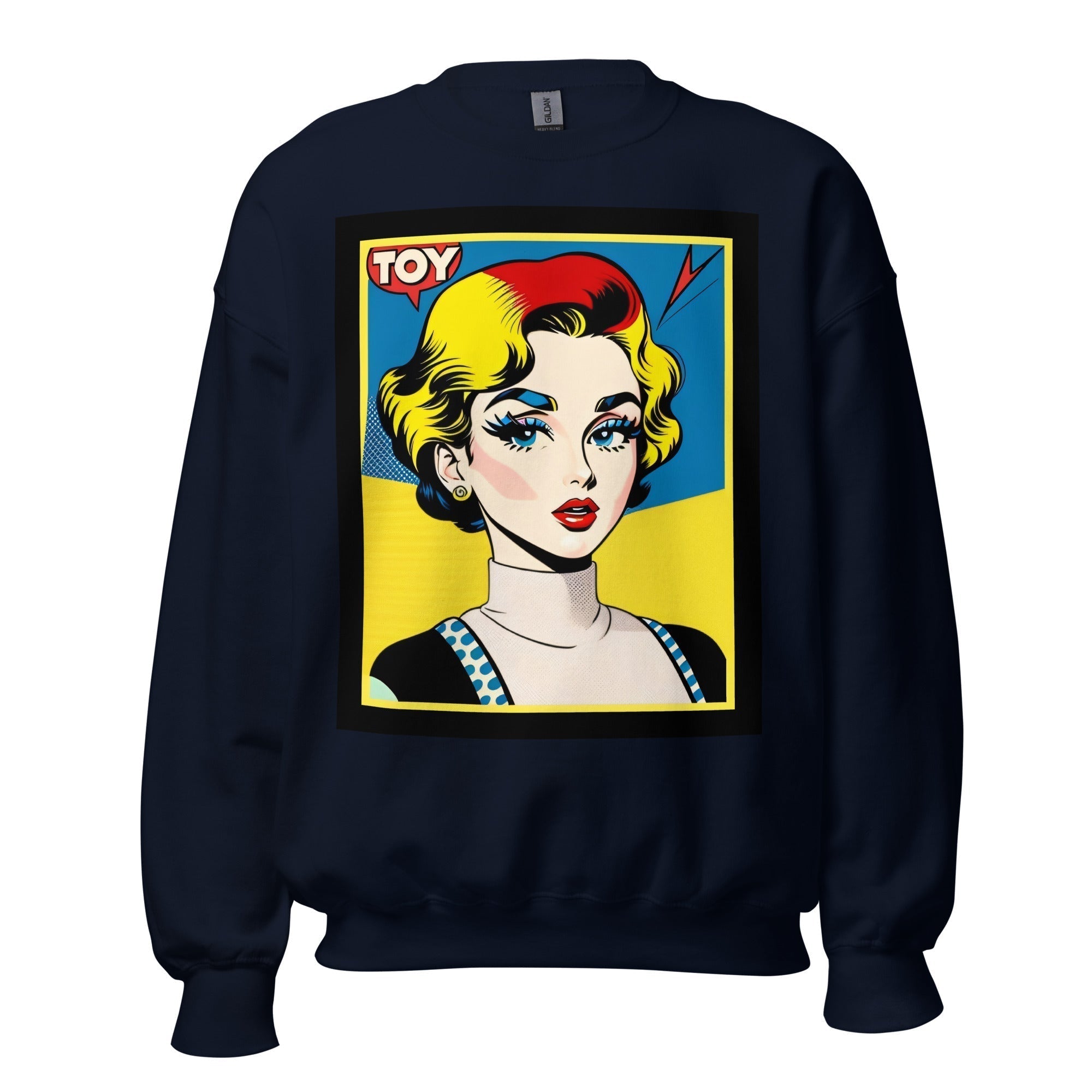 Unisex Crew Neck Sweatshirt - Vintage American Comic Series v.30 - GRAPHIC T-SHIRTS