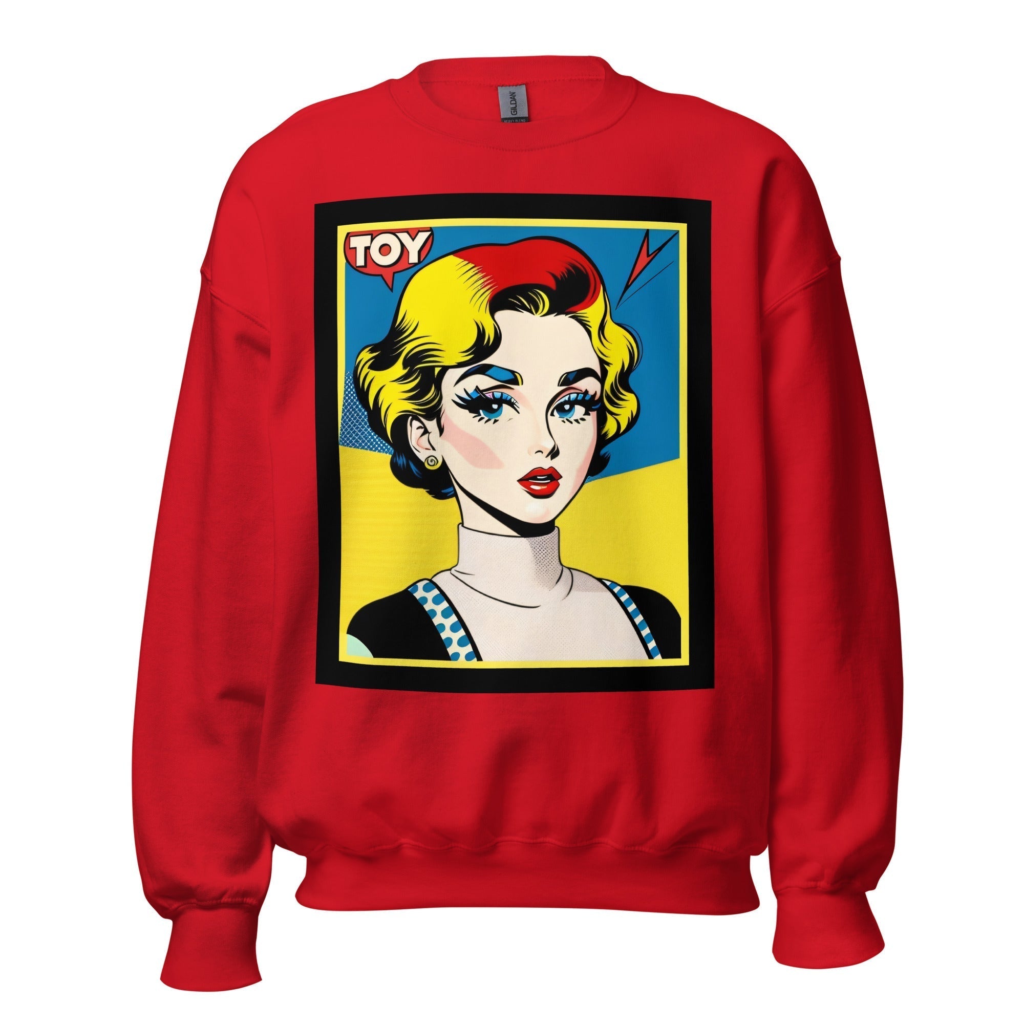 Unisex Crew Neck Sweatshirt - Vintage American Comic Series v.30 - GRAPHIC T-SHIRTS