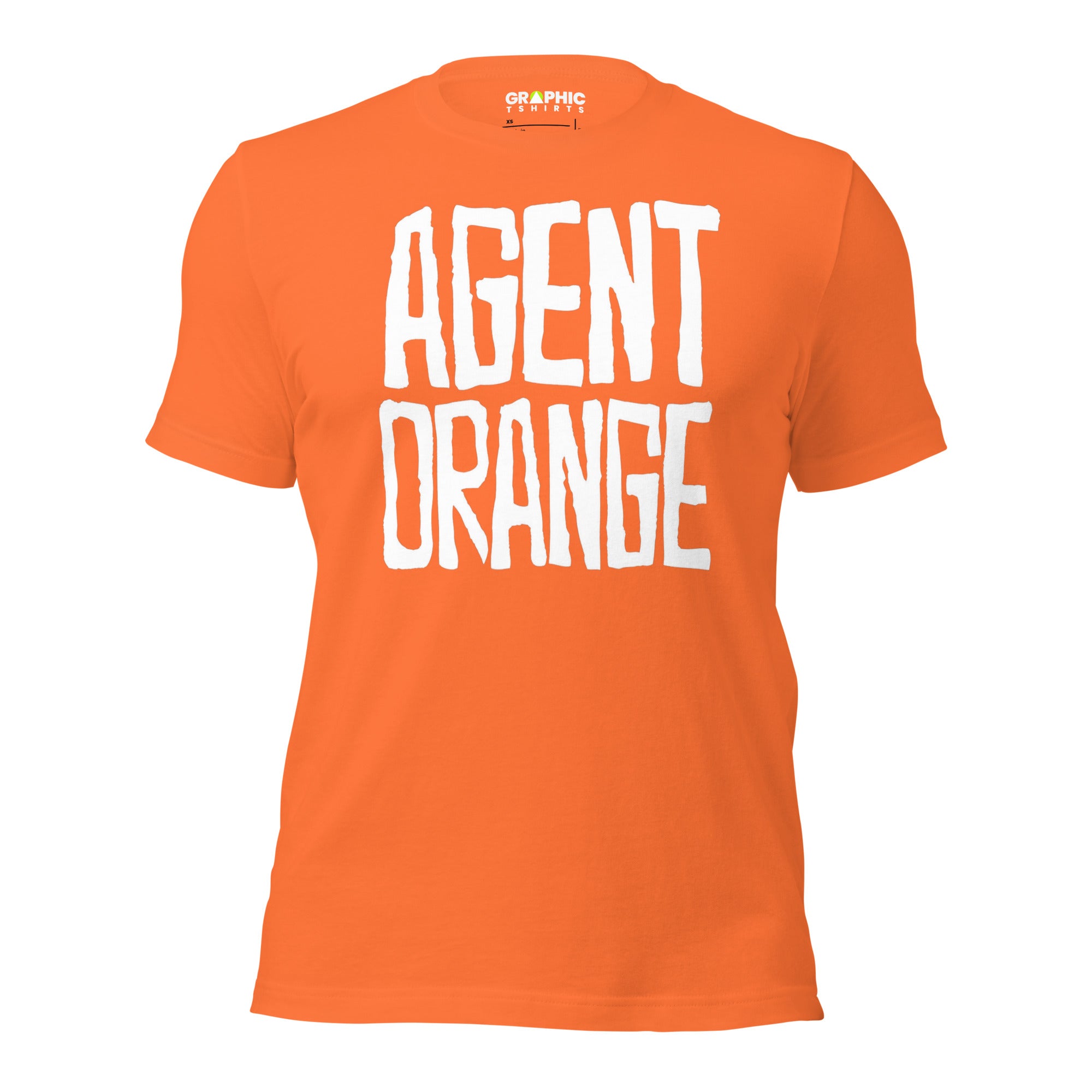 Unisex Crew Neck T-Shirt - Agent Orange - GRAPHIC T-SHIRTS