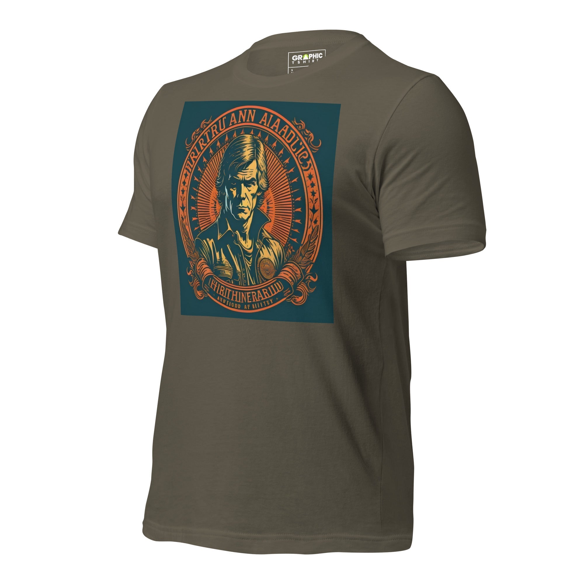 Unisex Crew Neck T-Shirt - American Vagabond Series v.8 - GRAPHIC T-SHIRTS