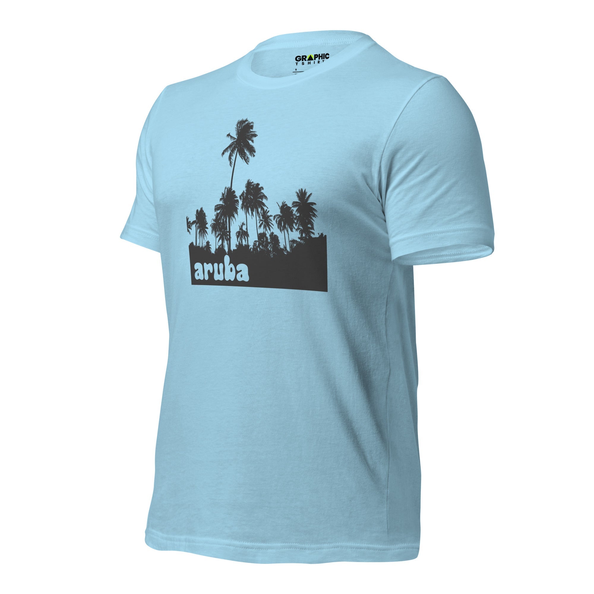 Unisex Crew Neck T-Shirt - Aruba - GRAPHIC T-SHIRTS