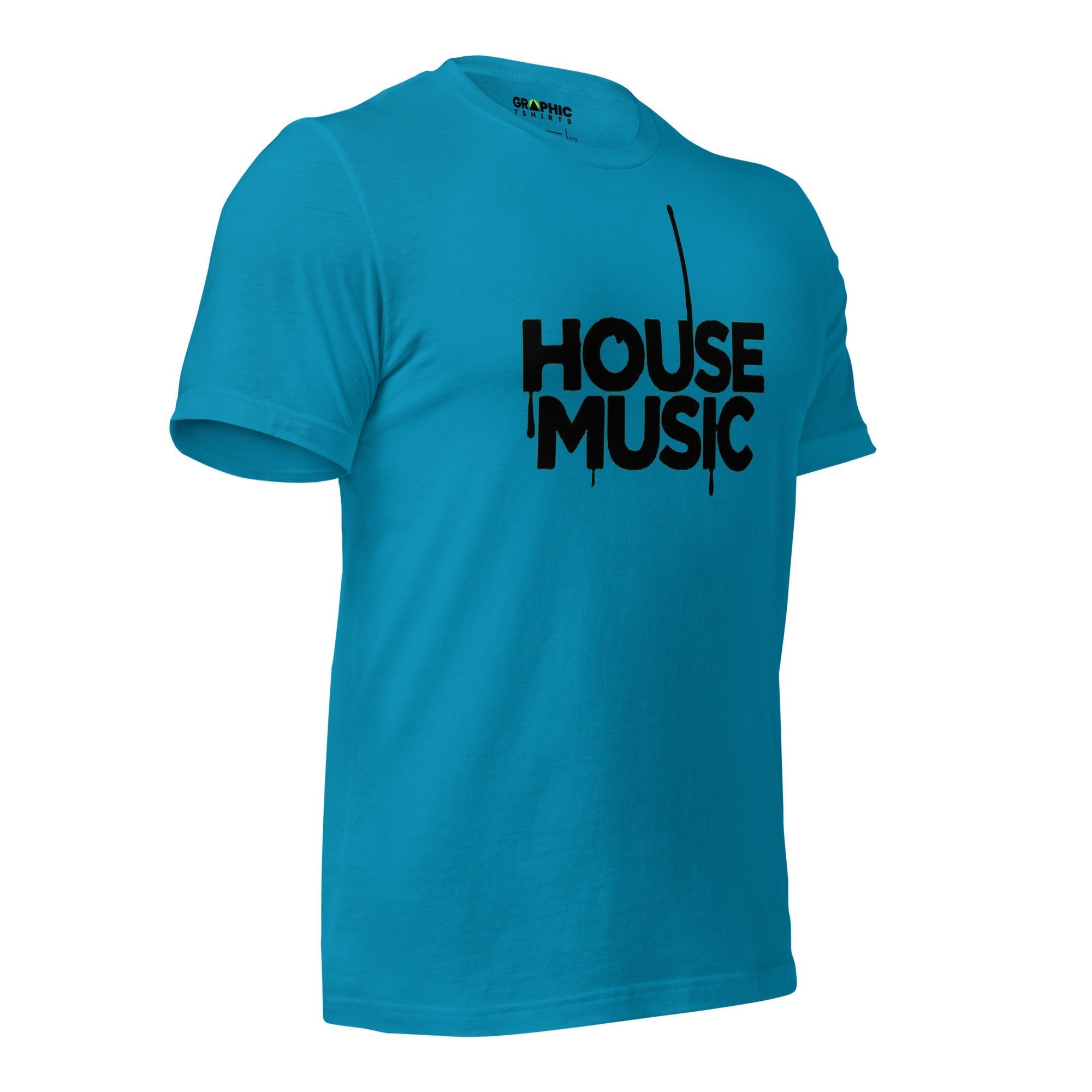 Unisex Crew Neck T-Shirt - House Music - GRAPHIC T-SHIRTS