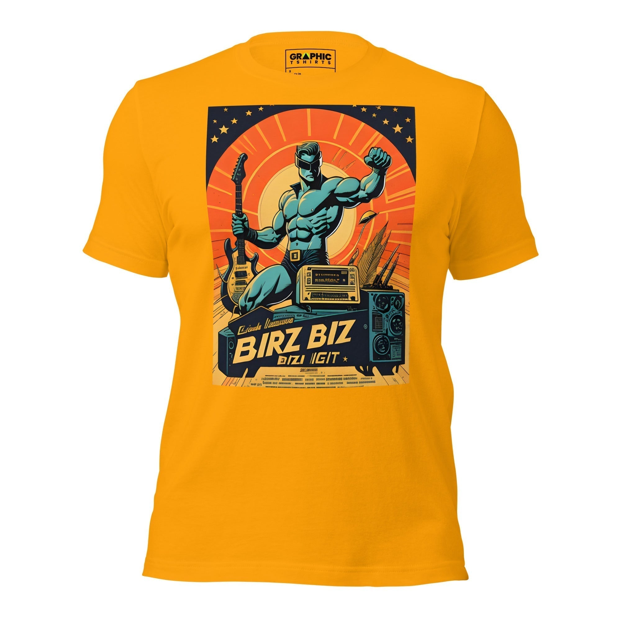 Unisex Crew Neck T-Shirt - Ibiza Night Club Heroes Comic Series v.12 - GRAPHIC T-SHIRTS