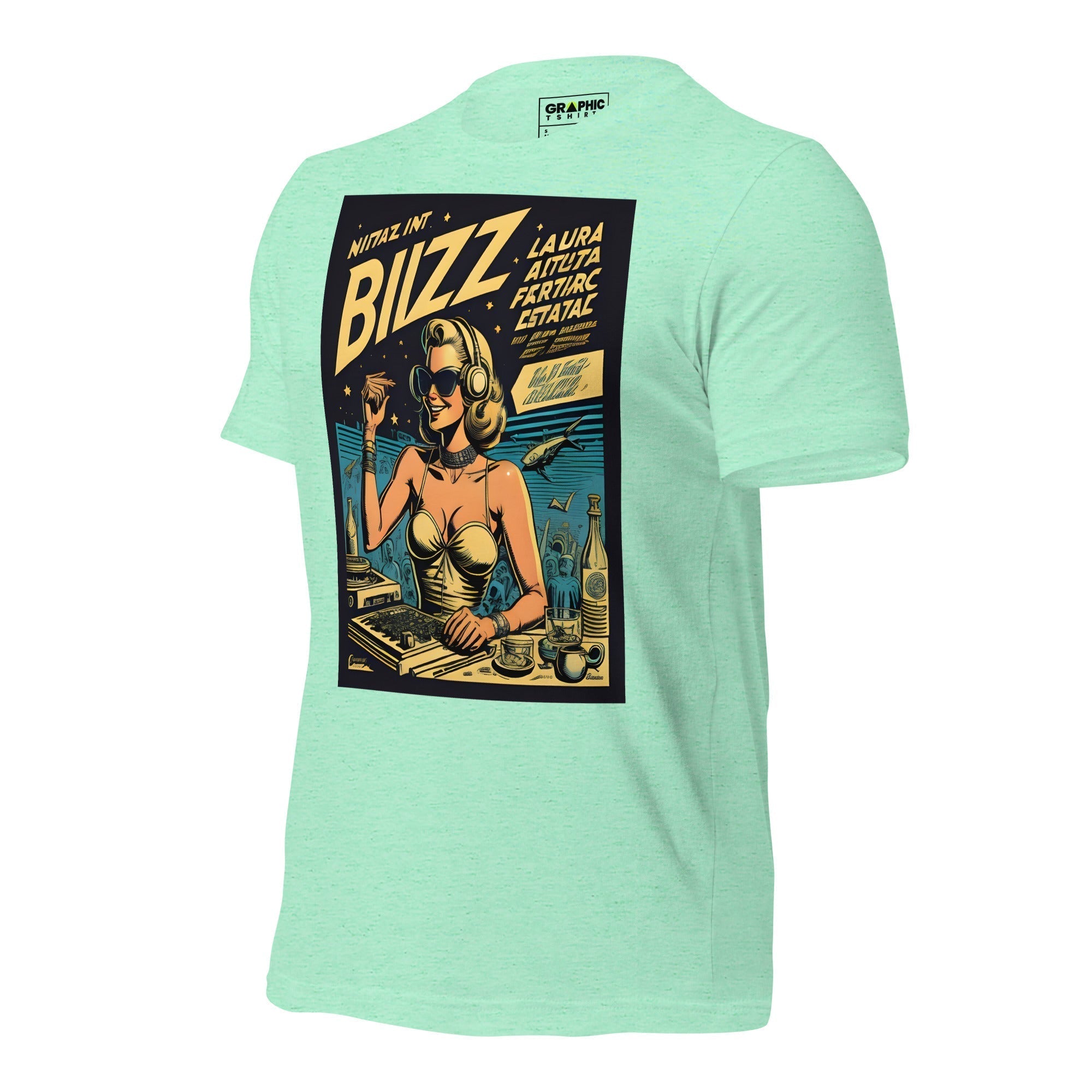 Unisex Crew Neck T-Shirt - Ibiza Night Club Heroes Comic Series v.15 - GRAPHIC T-SHIRTS