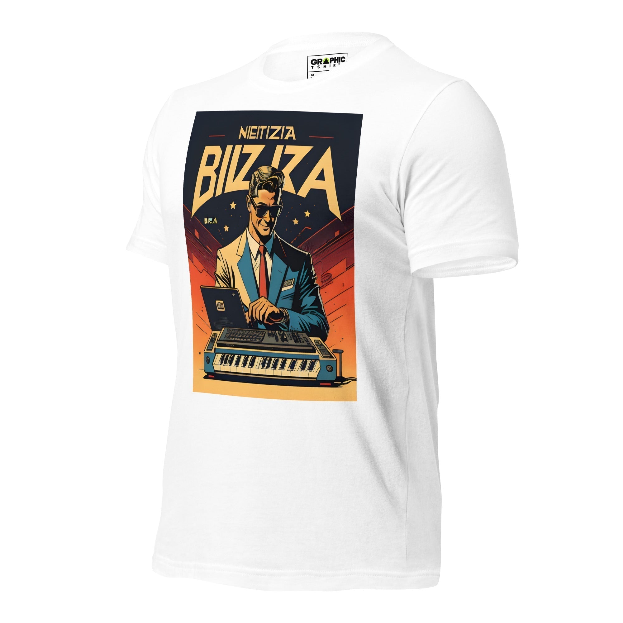 Unisex Crew Neck T-Shirt - Ibiza Night Club Heroes Comic Series v.17 - GRAPHIC T-SHIRTS