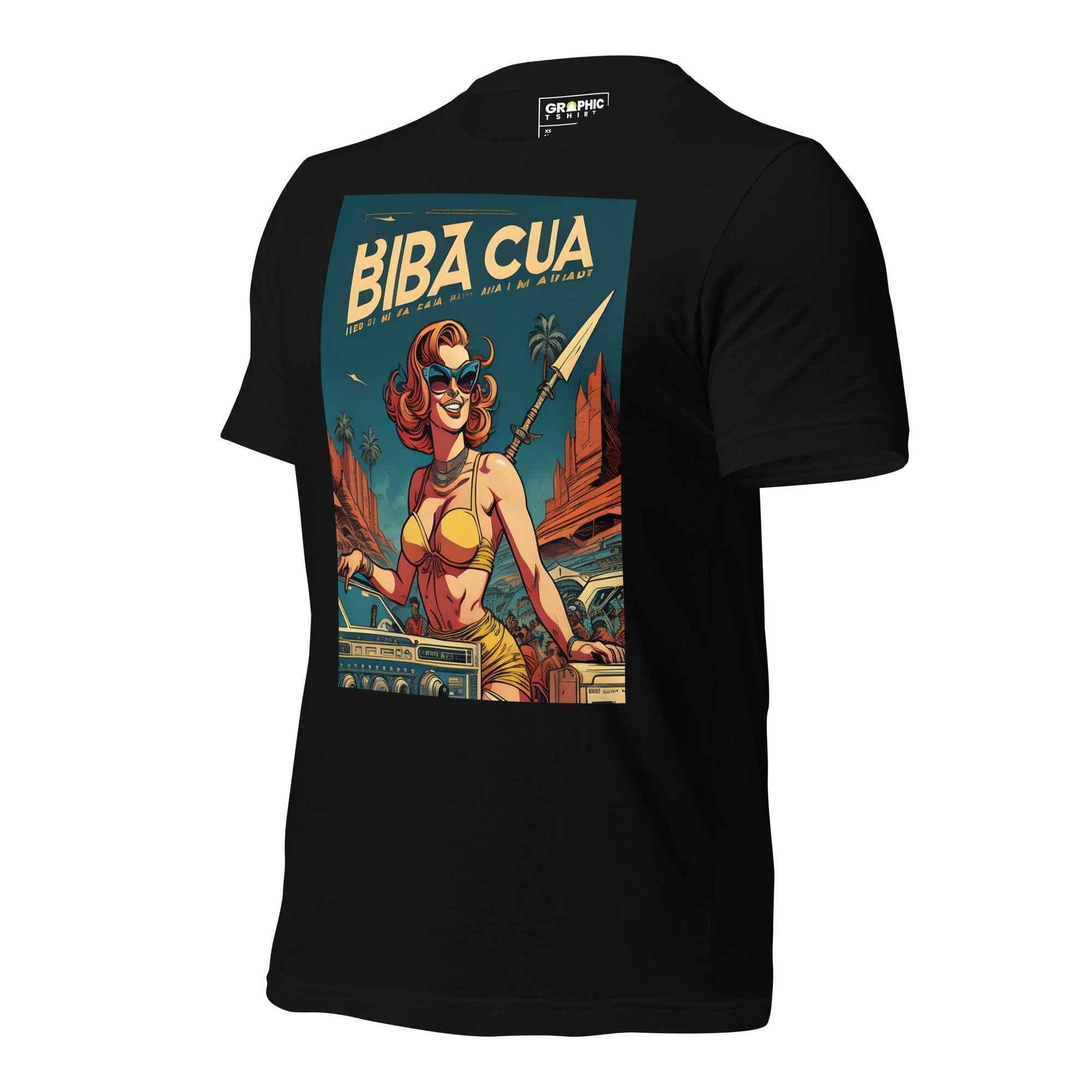 Unisex Crew Neck T-Shirt - Ibiza Night Club Heroes Comic Series v.20 - GRAPHIC T-SHIRTS