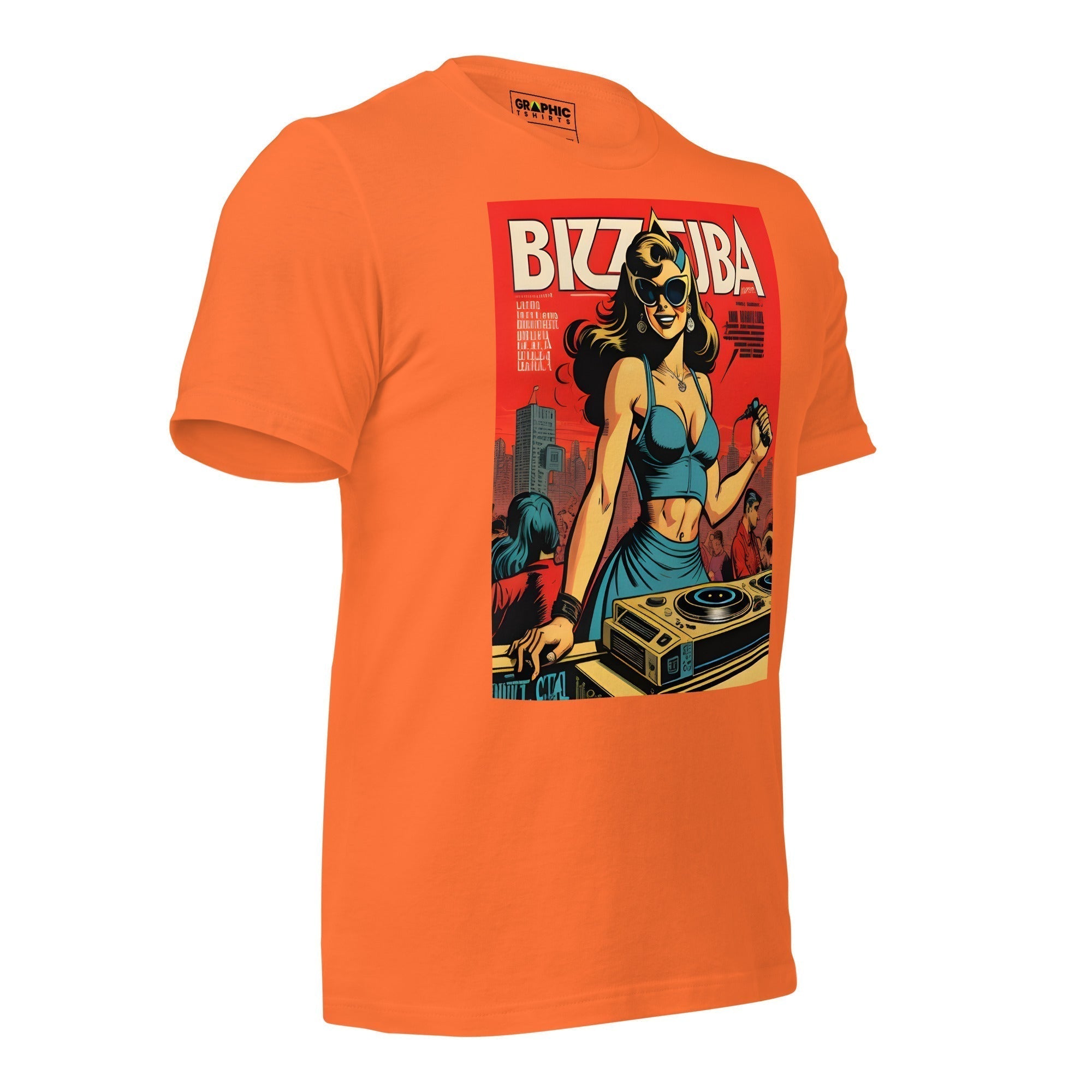 Unisex Crew Neck T-Shirt - Ibiza Night Club Heroes Comic Series v.21 - GRAPHIC T-SHIRTS