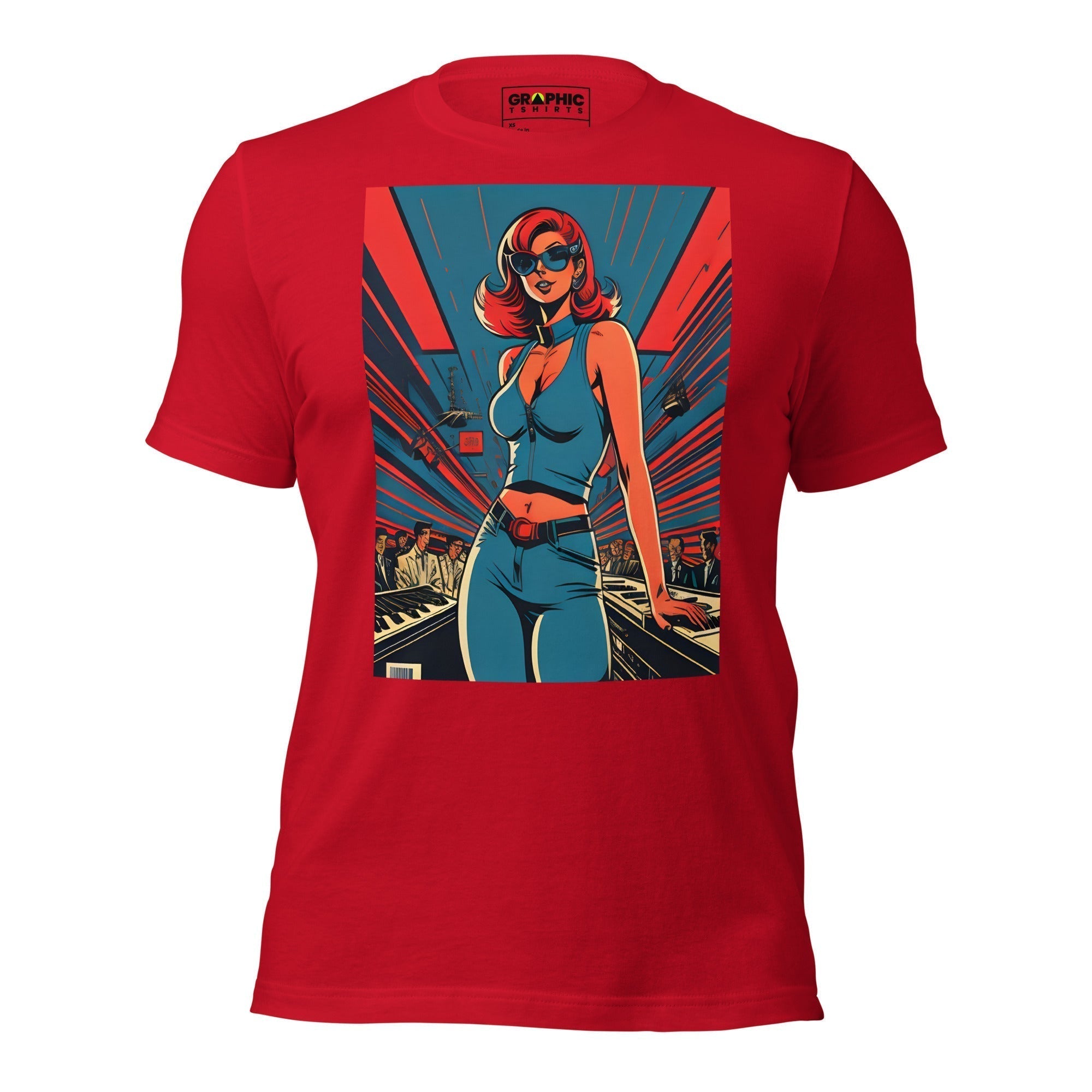 Unisex Crew Neck T-Shirt - Ibiza Night Club Heroes Comic Series v.22 - GRAPHIC T-SHIRTS