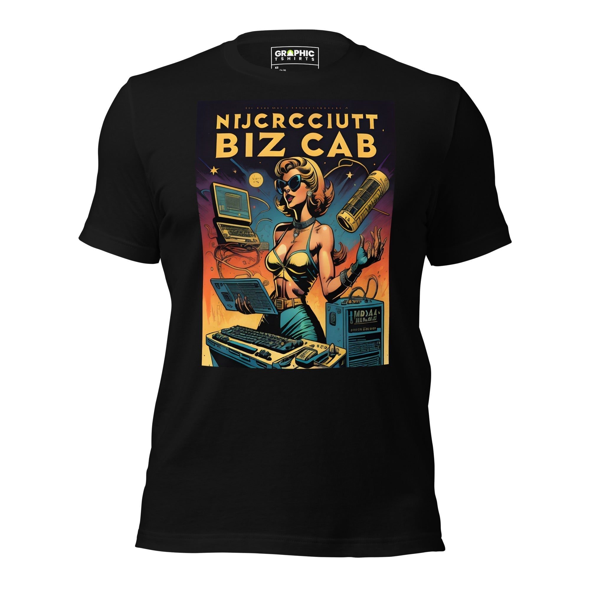 Unisex Crew Neck T-Shirt - Ibiza Night Club Heroes Comic Series v.23 - GRAPHIC T-SHIRTS