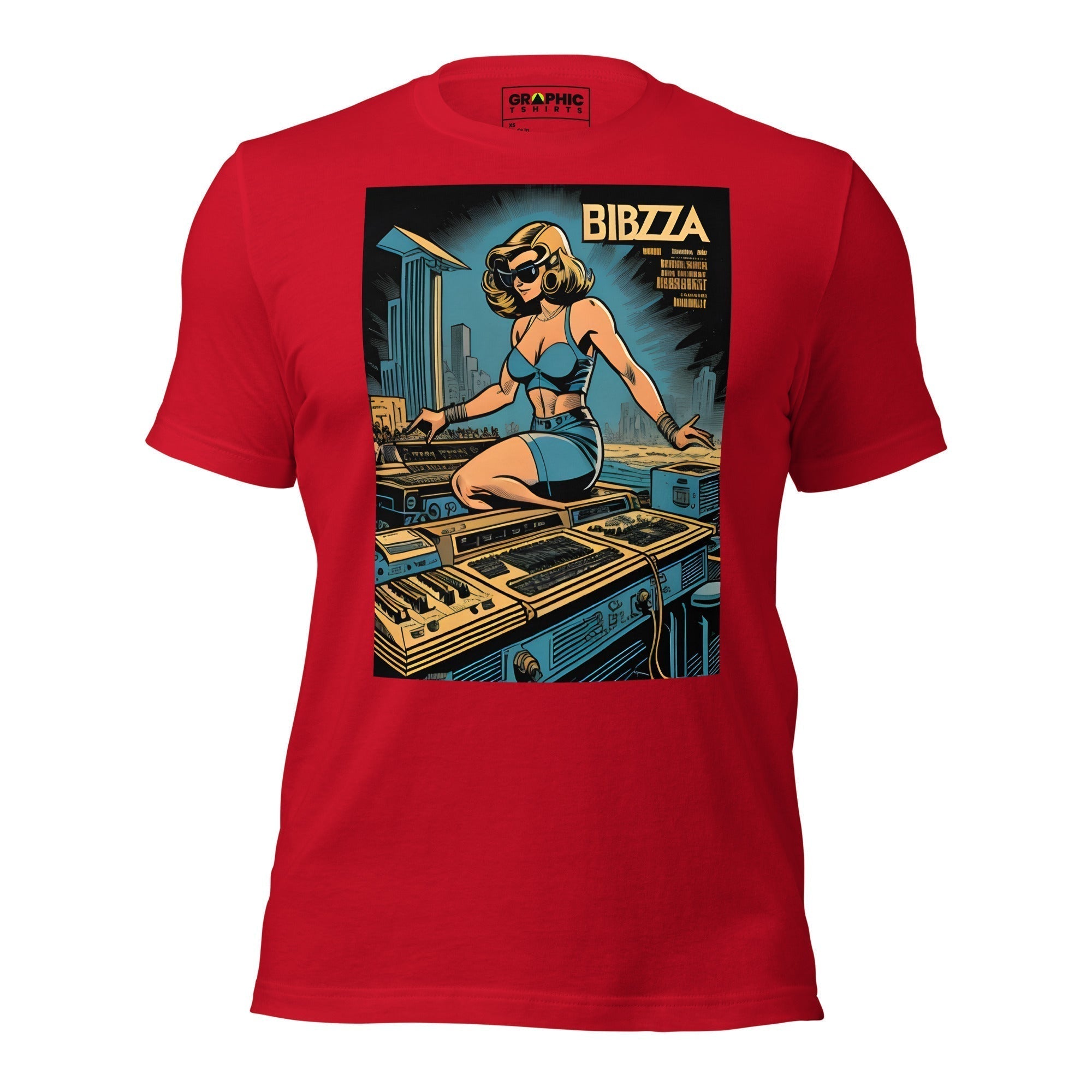 Unisex Crew Neck T-Shirt - Ibiza Night Club Heroes Comic Series v.24 - GRAPHIC T-SHIRTS