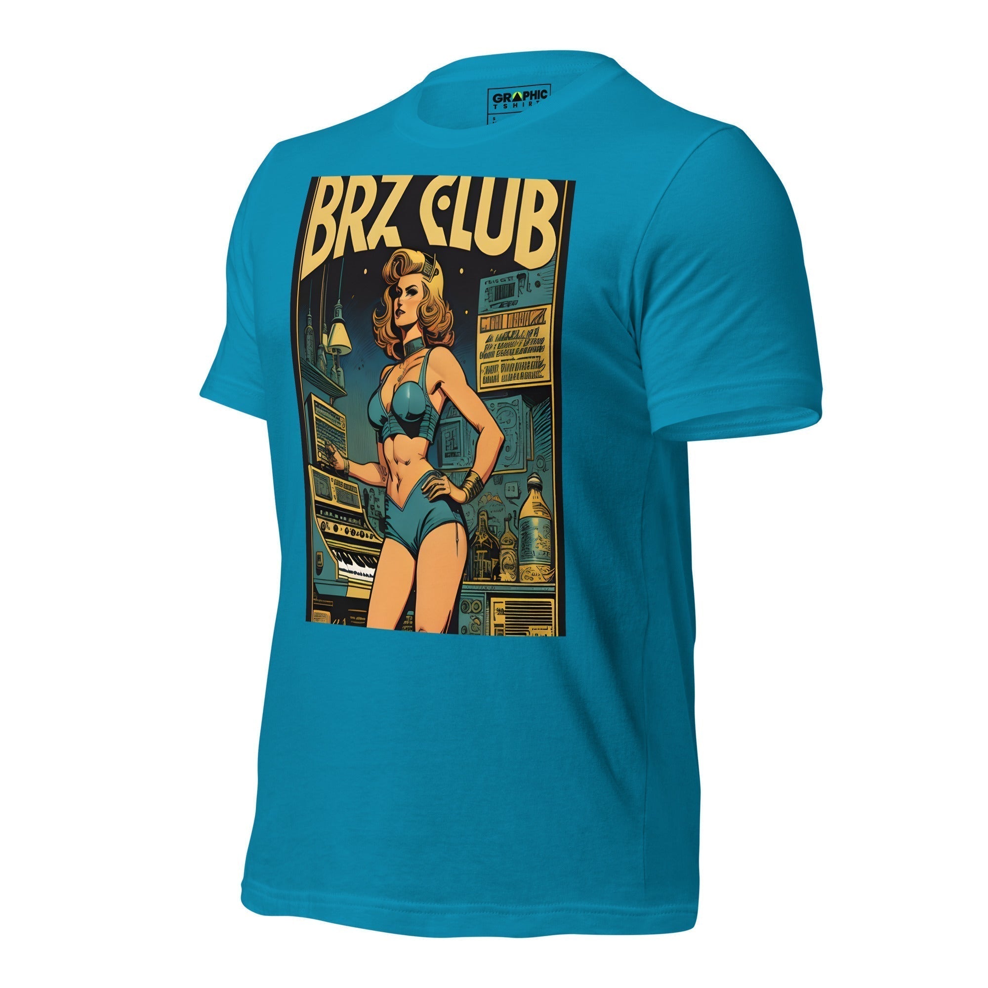 Unisex Crew Neck T-Shirt - Ibiza Night Club Heroes Comic Series v.35 - GRAPHIC T-SHIRTS