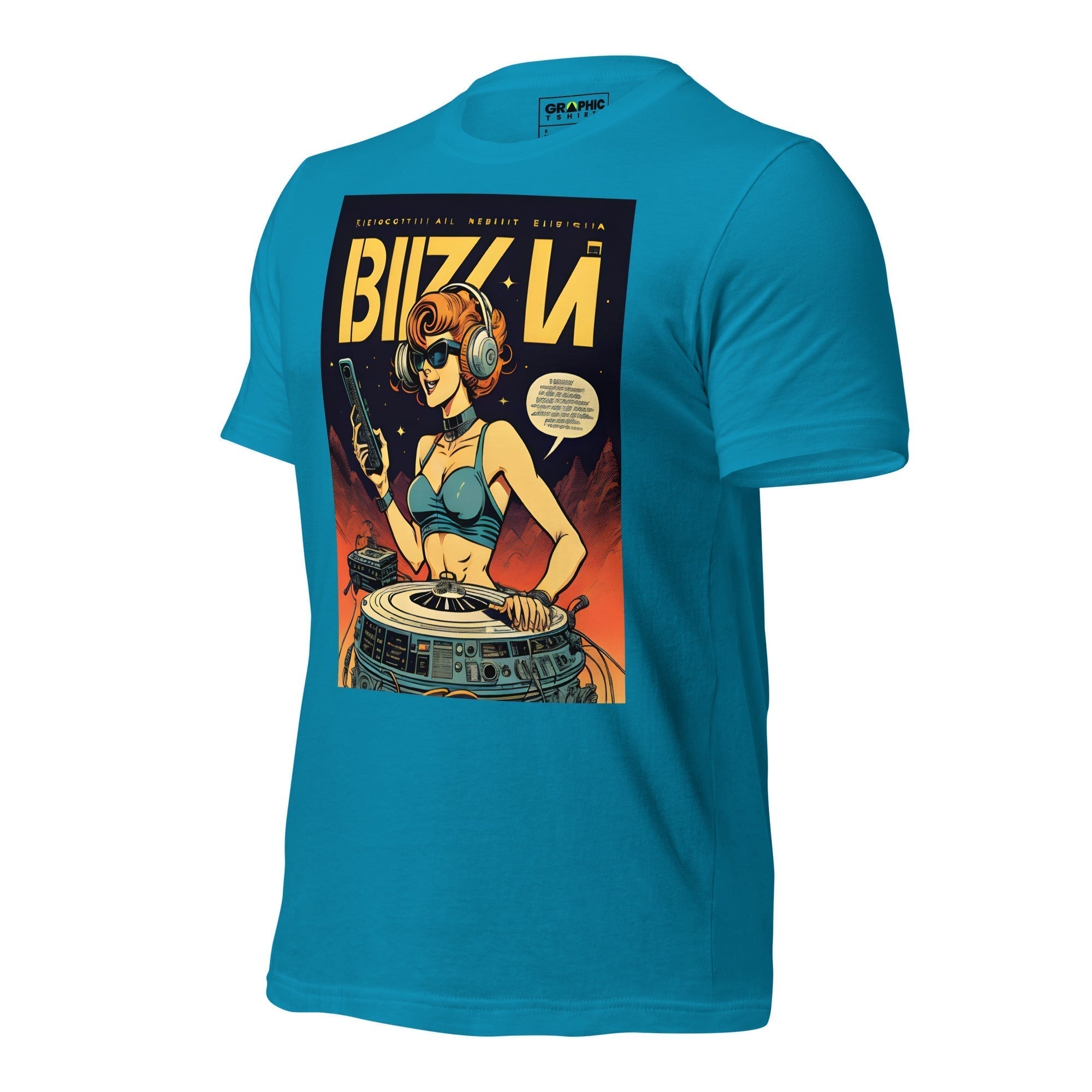 Unisex Crew Neck T-Shirt - Ibiza Night Club Heroes Comic Series v.40 - GRAPHIC T-SHIRTS