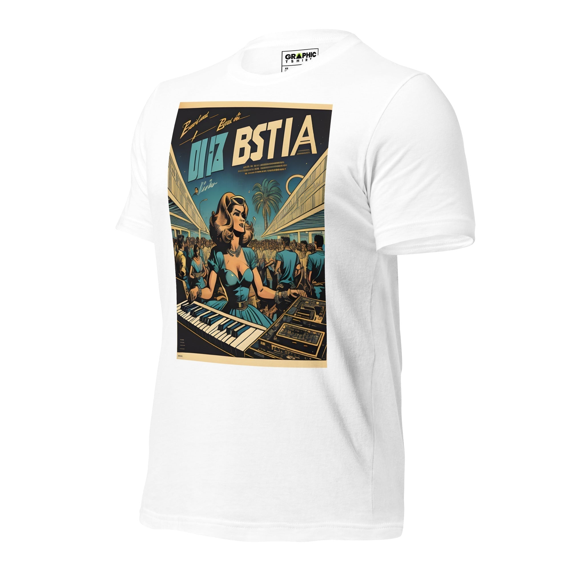Unisex Crew Neck T-Shirt - Ibiza Night Club Heroes Comic Series v.41 - GRAPHIC T-SHIRTS