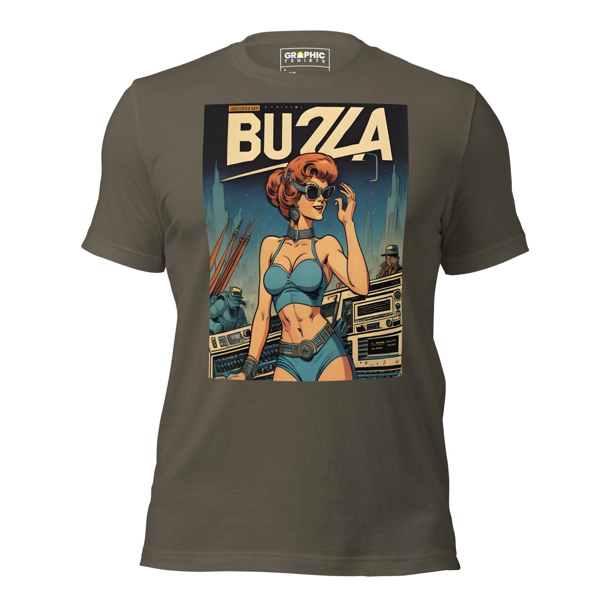 Unisex Crew Neck T-Shirt - Ibiza Night Club Heroes Comic Series v.43 - GRAPHIC T-SHIRTS