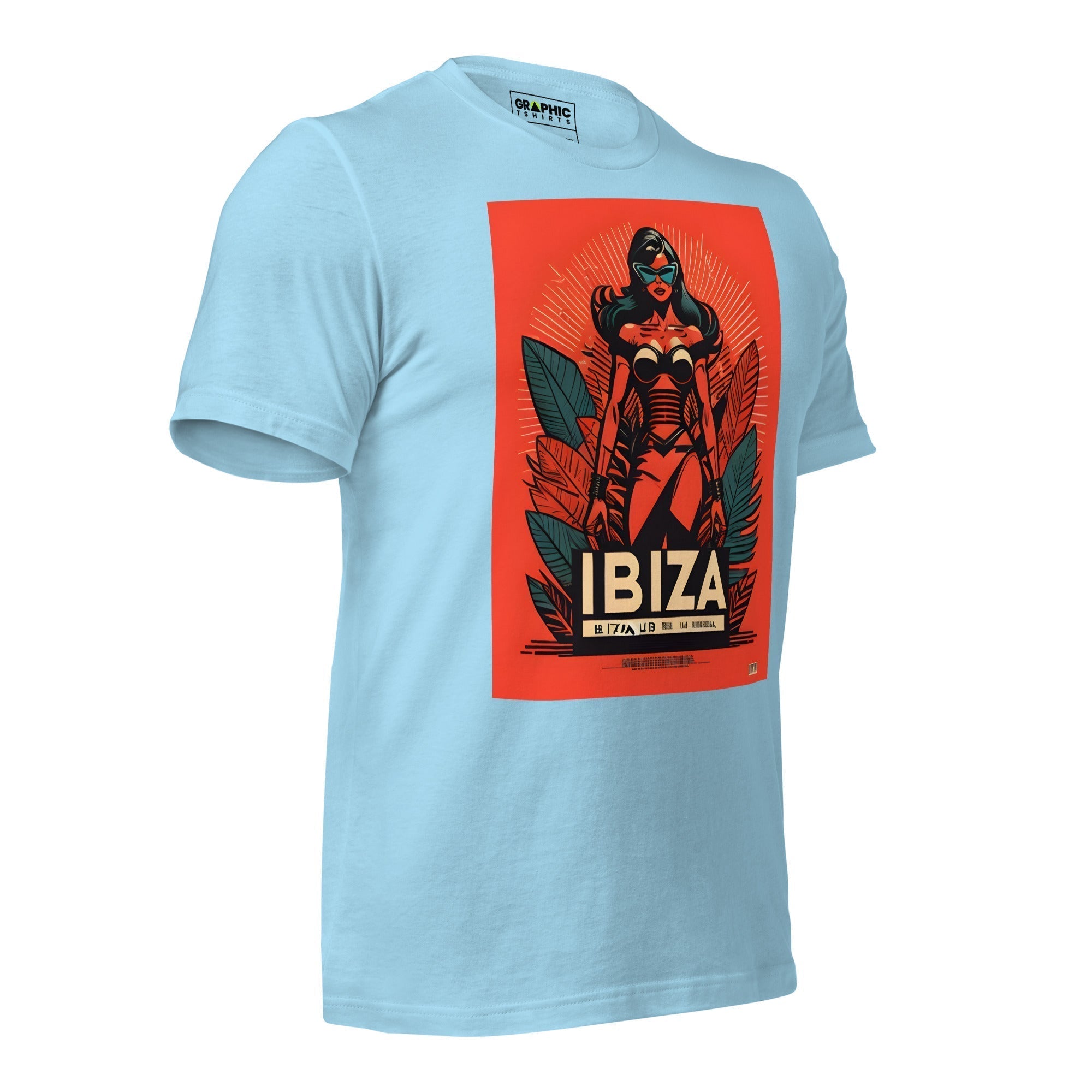 Unisex Crew Neck T-Shirt - Ibiza Night Club Heroes Comic Series v.44 - GRAPHIC T-SHIRTS