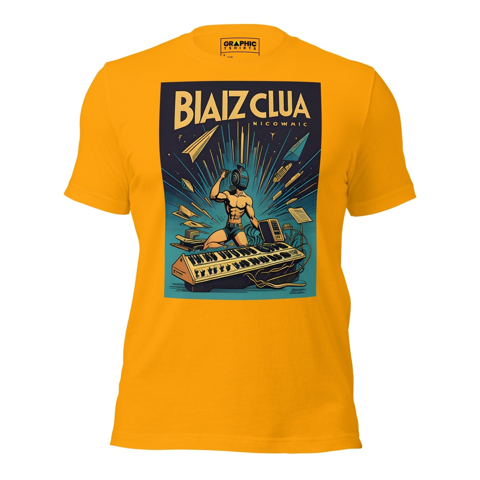 Unisex Crew Neck T-Shirt - Ibiza Night Club Heroes Comic Series v.45 - GRAPHIC T-SHIRTS