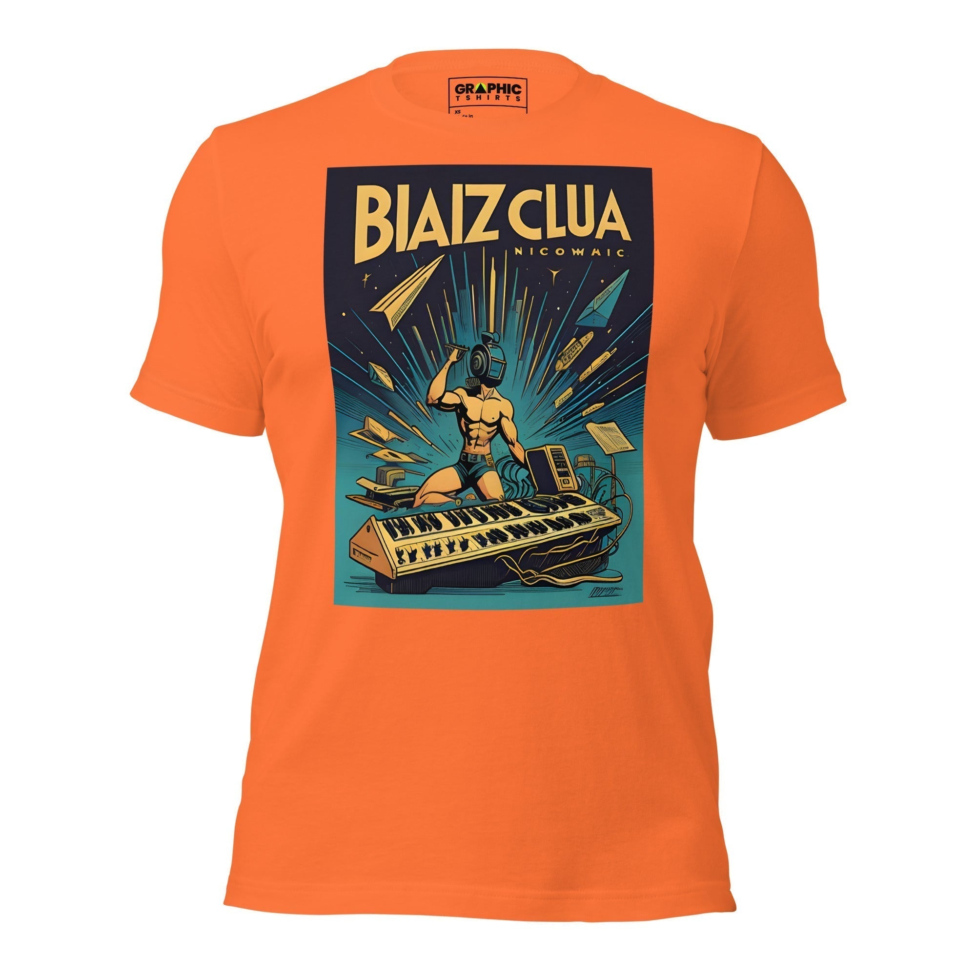 Unisex Crew Neck T-Shirt - Ibiza Night Club Heroes Comic Series v.45 - GRAPHIC T-SHIRTS