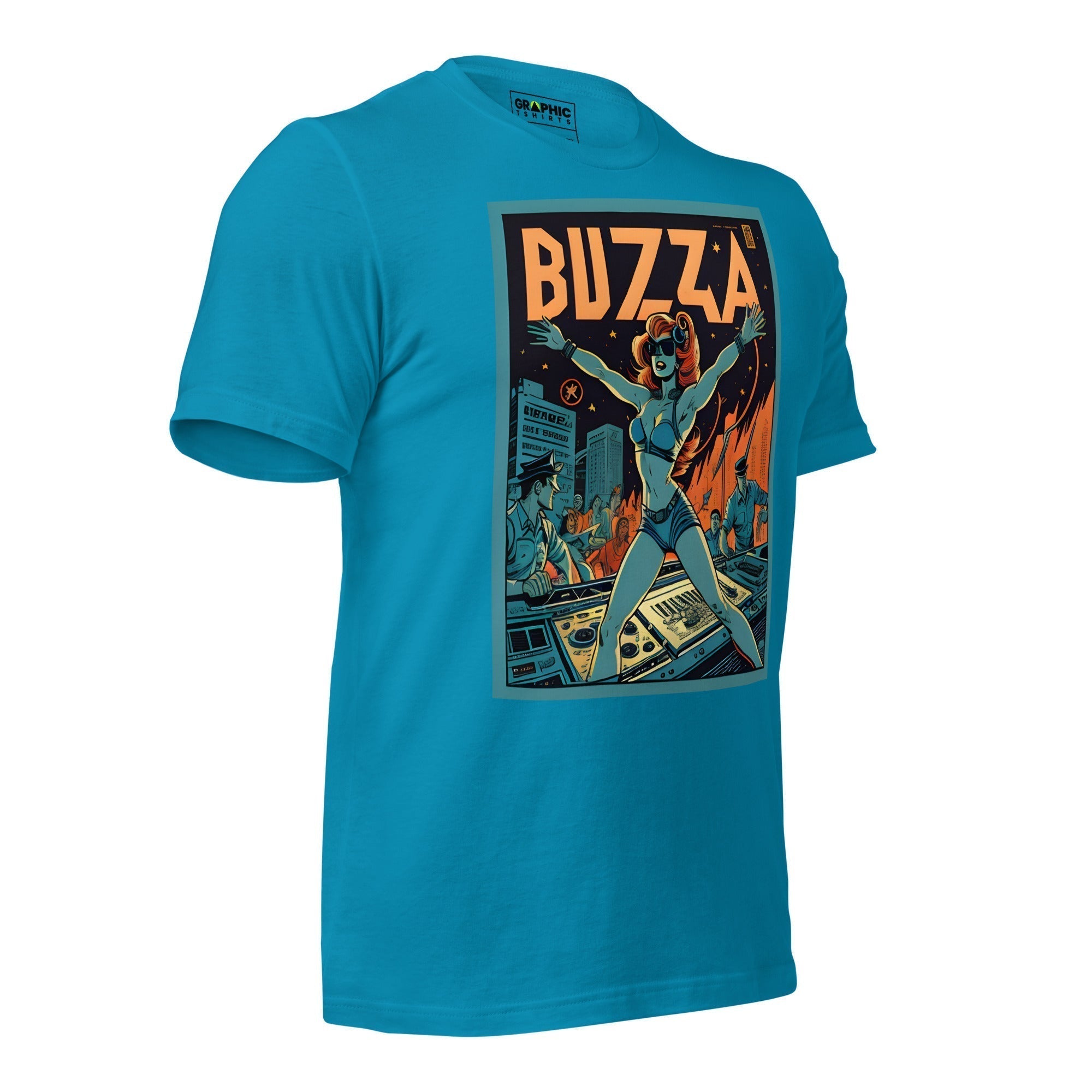 Unisex Crew Neck T-Shirt - Ibiza Night Club Heroes Comic Series v.46 - GRAPHIC T-SHIRTS
