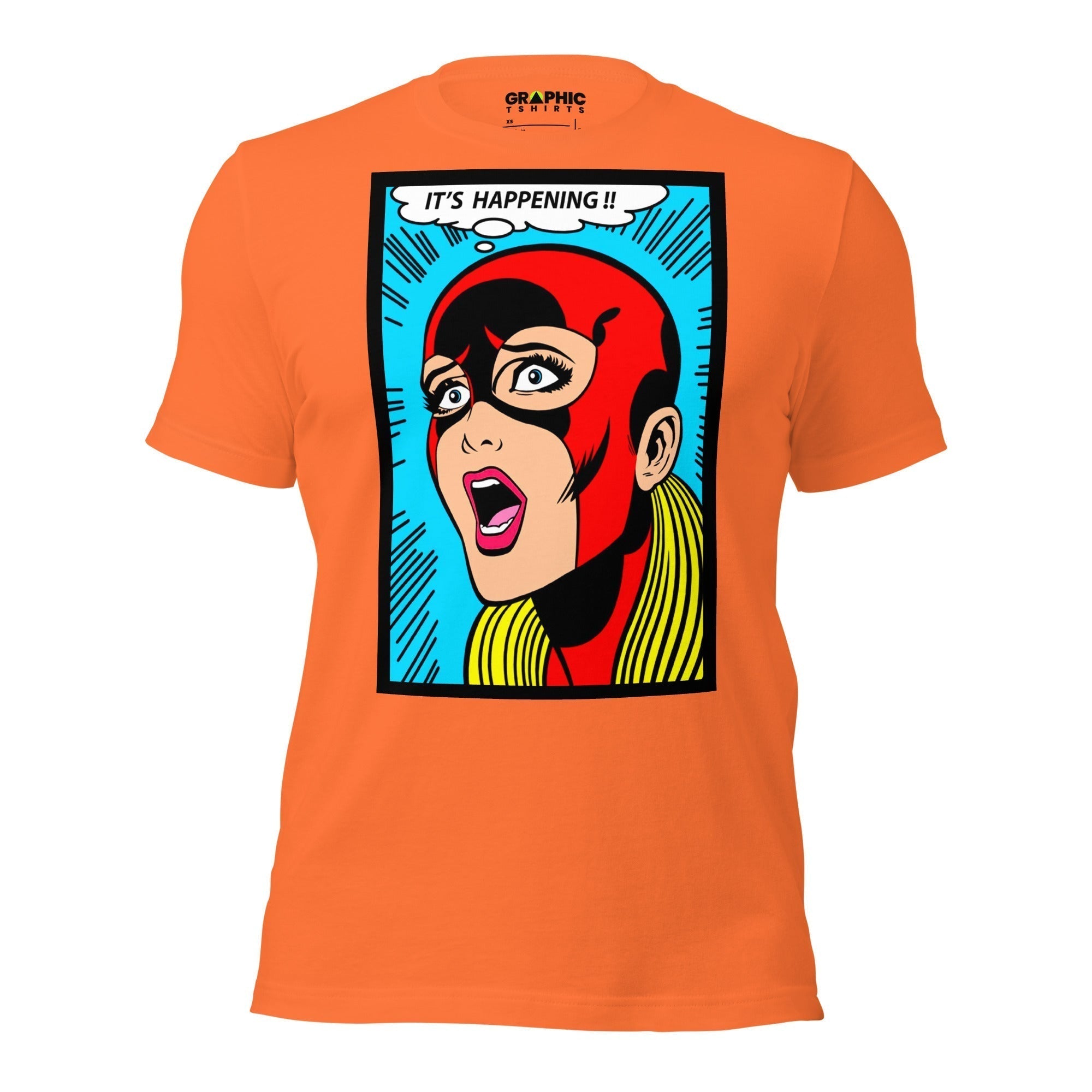 Unisex Crew Neck T-Shirt - It's Happening !! - GRAPHIC T-SHIRTS