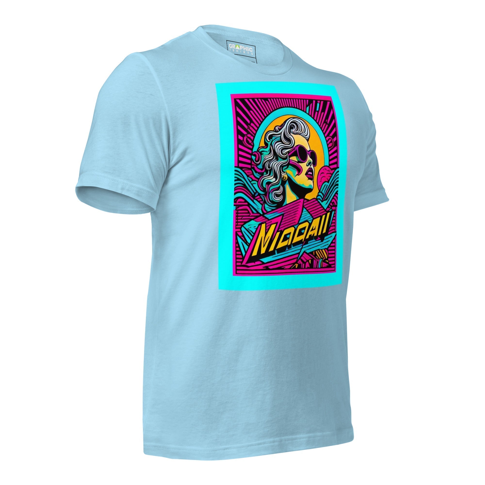 Unisex Crew Neck T-Shirt - Miami Heatwave Series v.10 - GRAPHIC T-SHIRTS