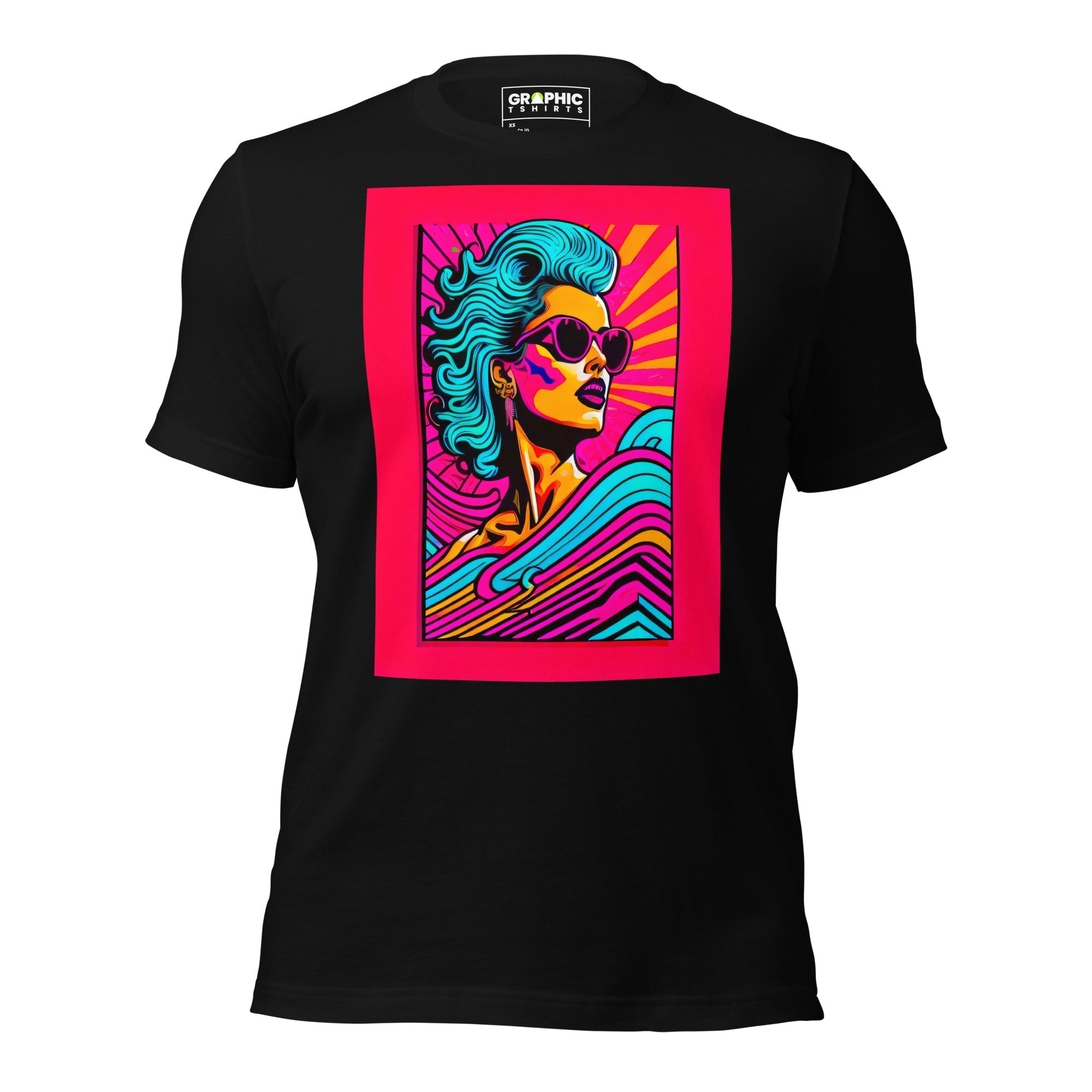 Unisex Crew Neck T-Shirt - Miami Heatwave Series v.2 - GRAPHIC T-SHIRTS