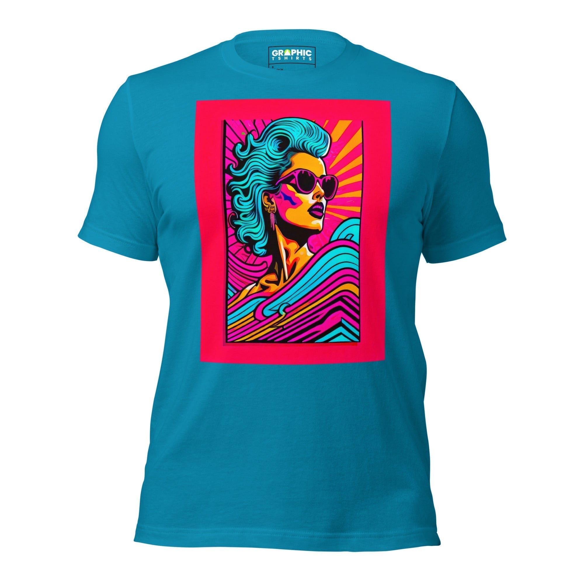 Unisex Crew Neck T-Shirt - Miami Heatwave Series v.2 - GRAPHIC T-SHIRTS