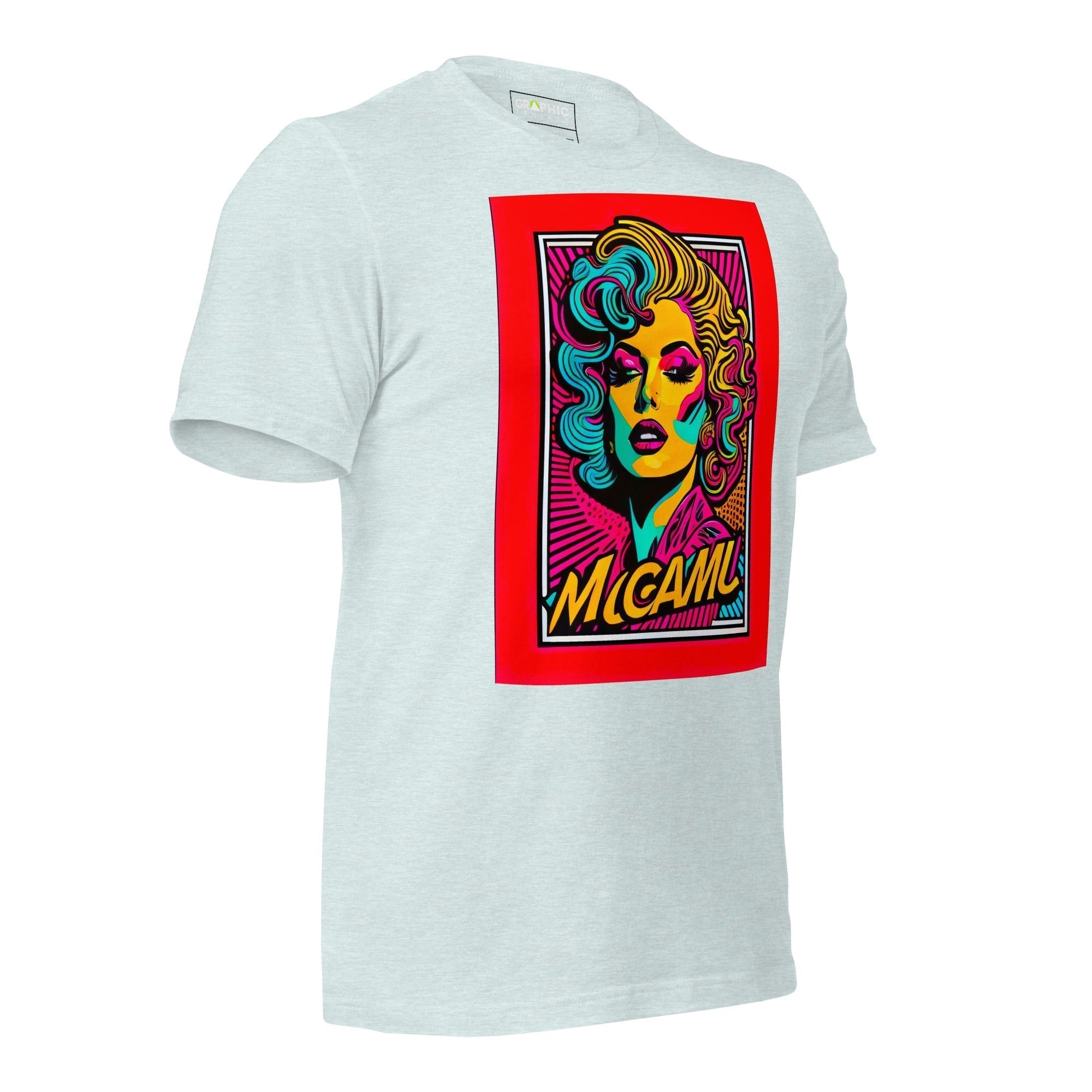 Unisex Crew Neck T-Shirt - Miami Heatwave Series v.25 - GRAPHIC T-SHIRTS