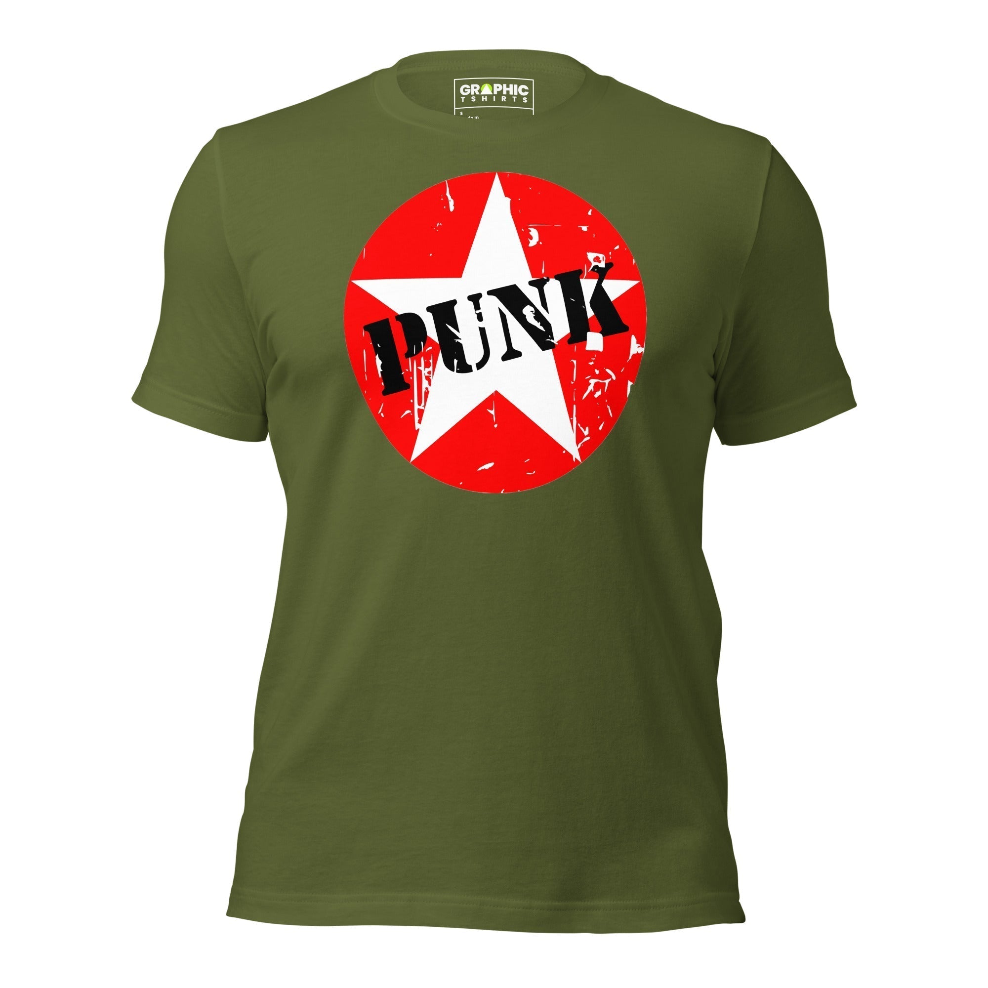 Unisex Crew Neck T-Shirt - PUNK - GRAPHIC T-SHIRTS