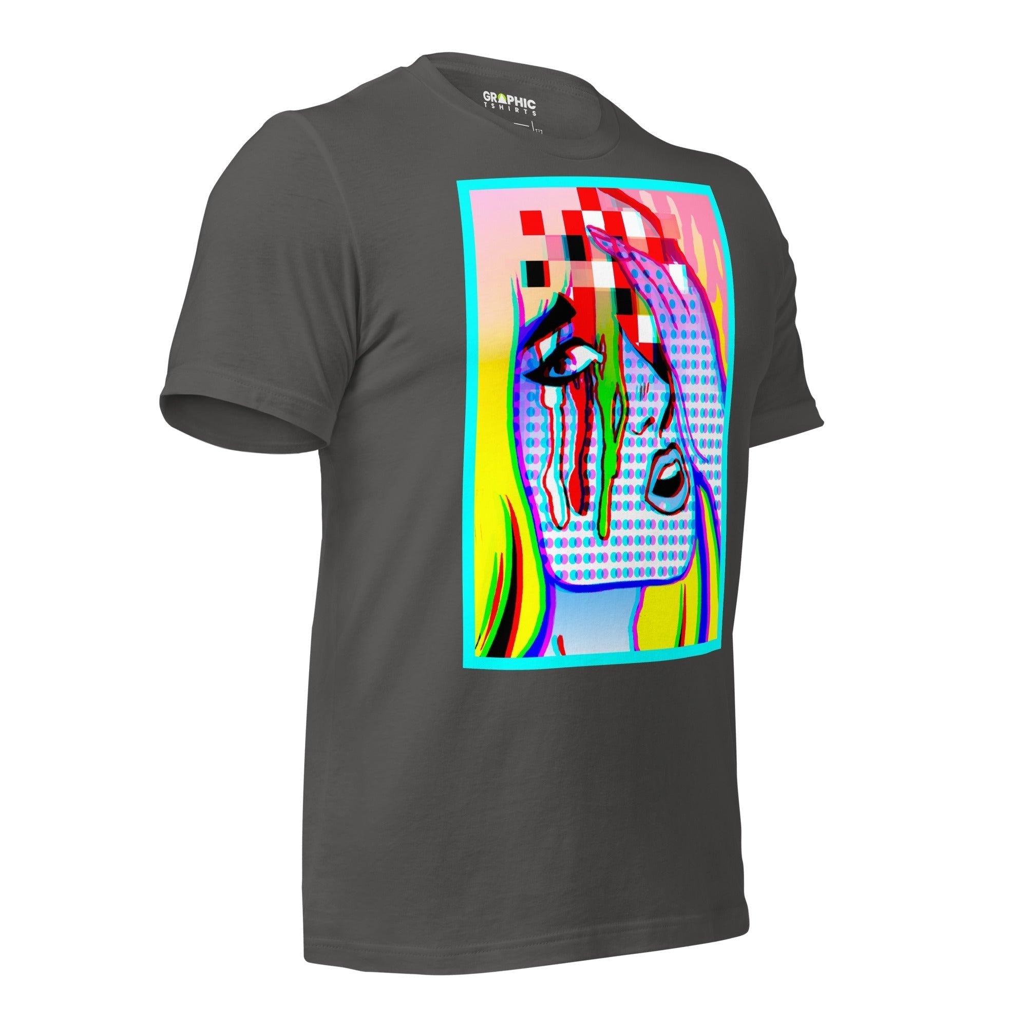 Unisex Crew Neck T-Shirt - Pop Art Emotional Blondie - GRAPHIC T-SHIRTS