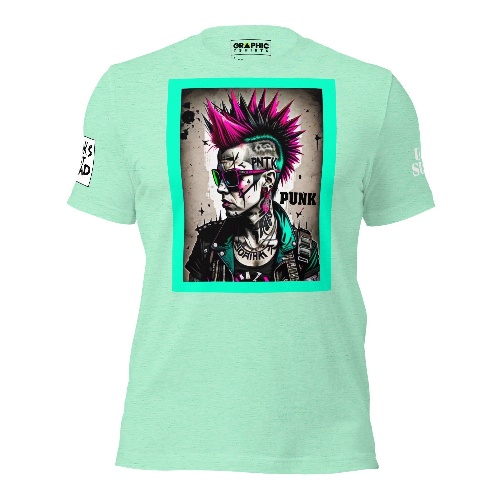 Unisex Crew Neck T-Shirt - Punk Rock Series Sector 13 - GRAPHIC T-SHIRTS