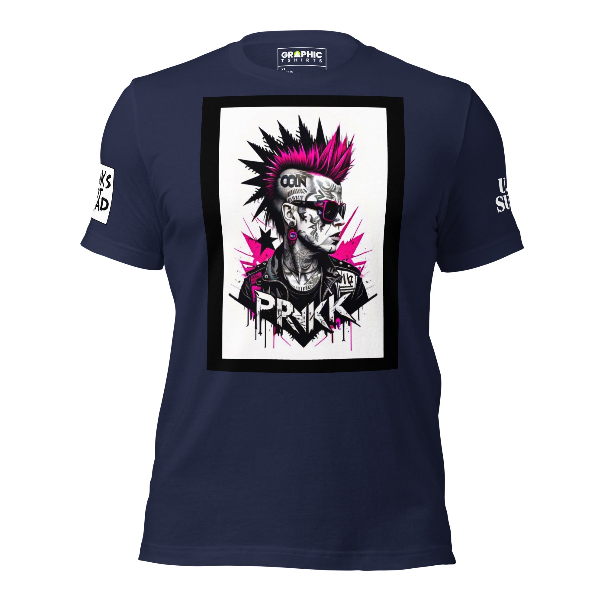 Unisex Crew Neck T-Shirt - Punk Rock Series Sector 19 - GRAPHIC T-SHIRTS