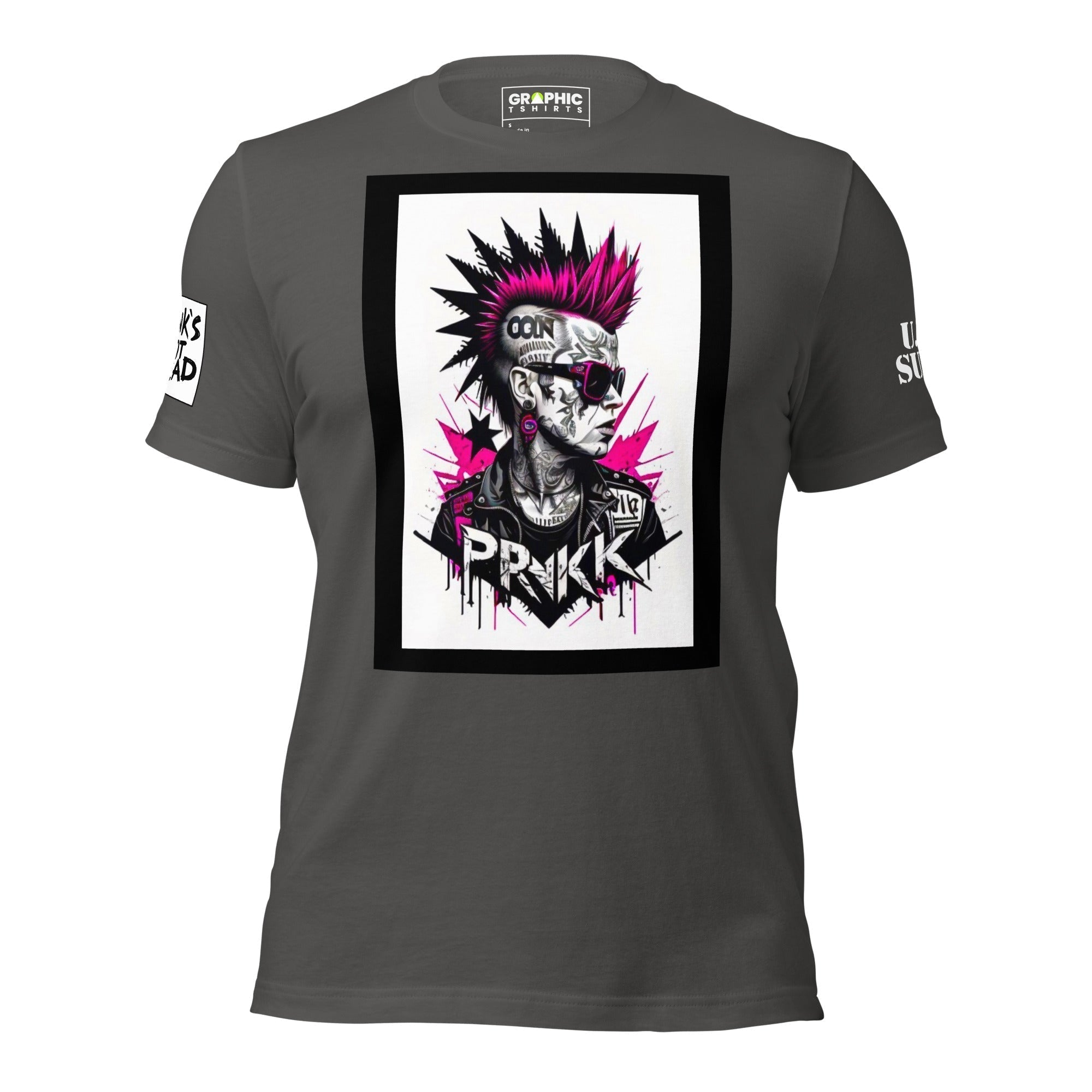 Unisex Crew Neck T-Shirt - Punk Rock Series Sector 19 - GRAPHIC T-SHIRTS