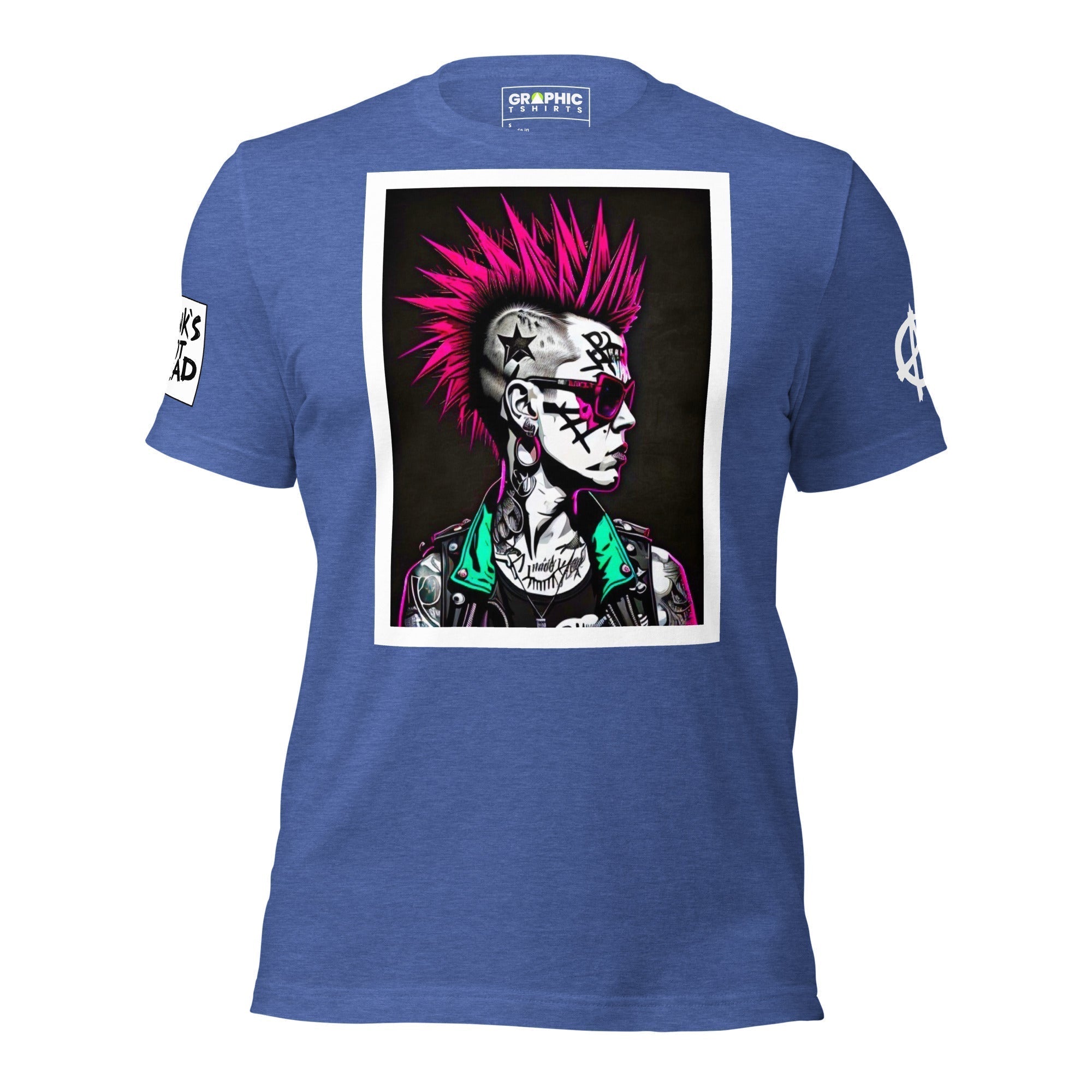 Unisex Crew Neck T-Shirt - Punk Rock Series Sector 22 - GRAPHIC T-SHIRTS