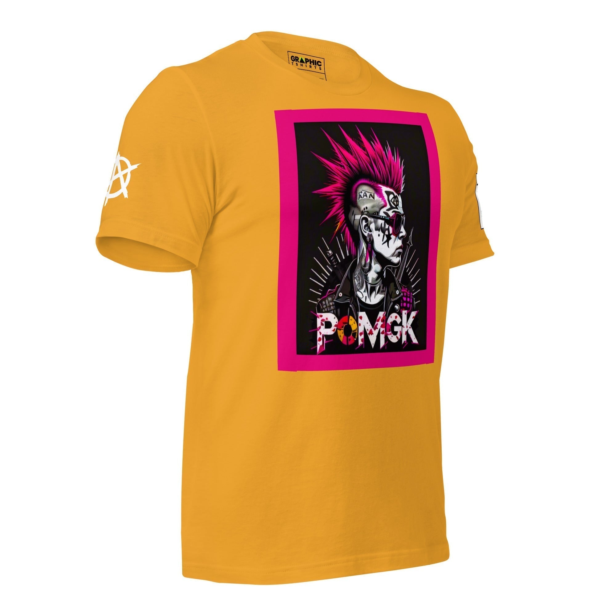 Unisex Crew Neck T-Shirt - Punk Rock Series Sector 24 - GRAPHIC T-SHIRTS