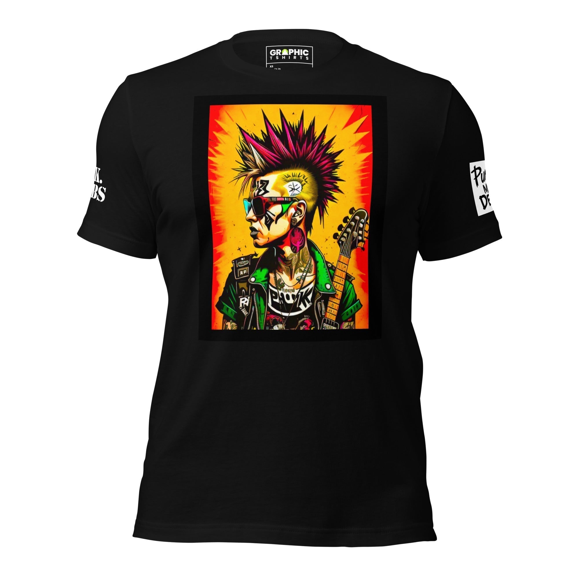 Unisex Crew Neck T-Shirt - Punk Rock Series Sector 9 - GRAPHIC T-SHIRTS