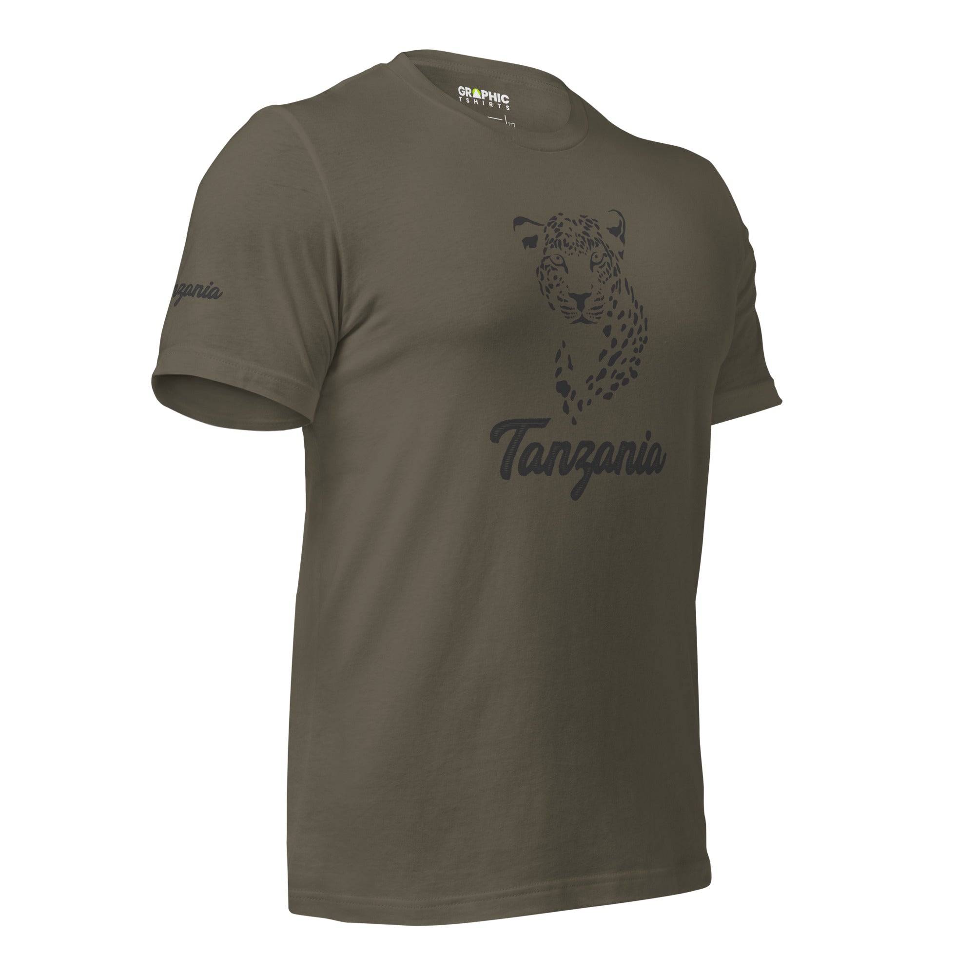 Unisex Crew Neck T-Shirt - Tanzania - GRAPHIC T-SHIRTS