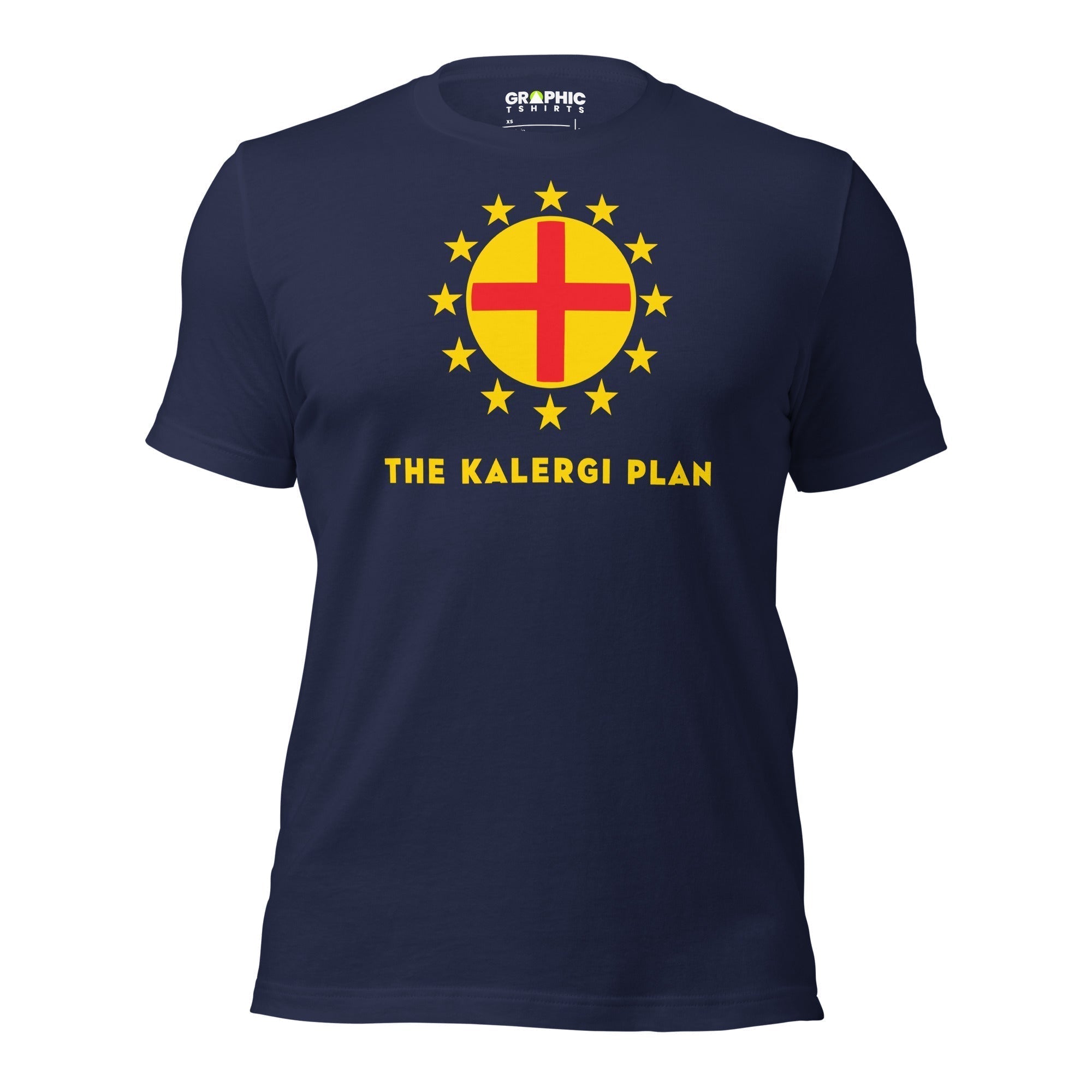 Unisex Crew Neck T-Shirt - The Kalergi Plan - GRAPHIC T-SHIRTS