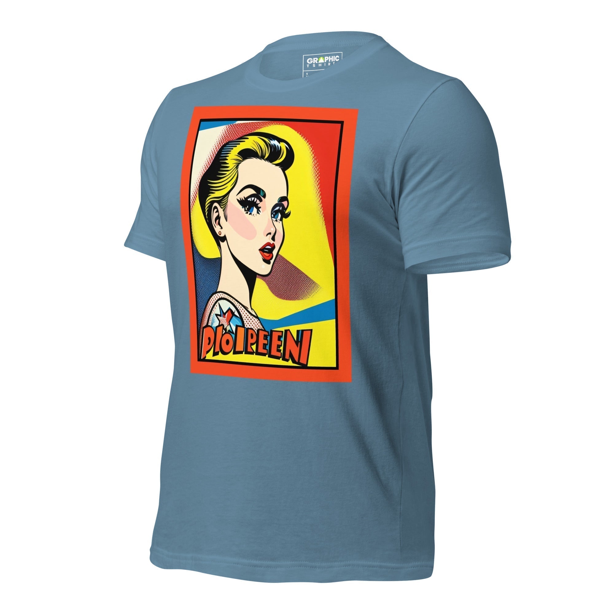 Unisex Crew Neck T-Shirt - Vintage American Comic Series v.18 - GRAPHIC T-SHIRTS